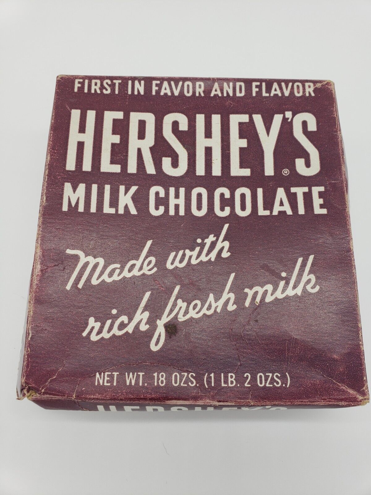 Vintage Hershey's Milk Chocolate Candy Bar Box No 104 24 Bars
