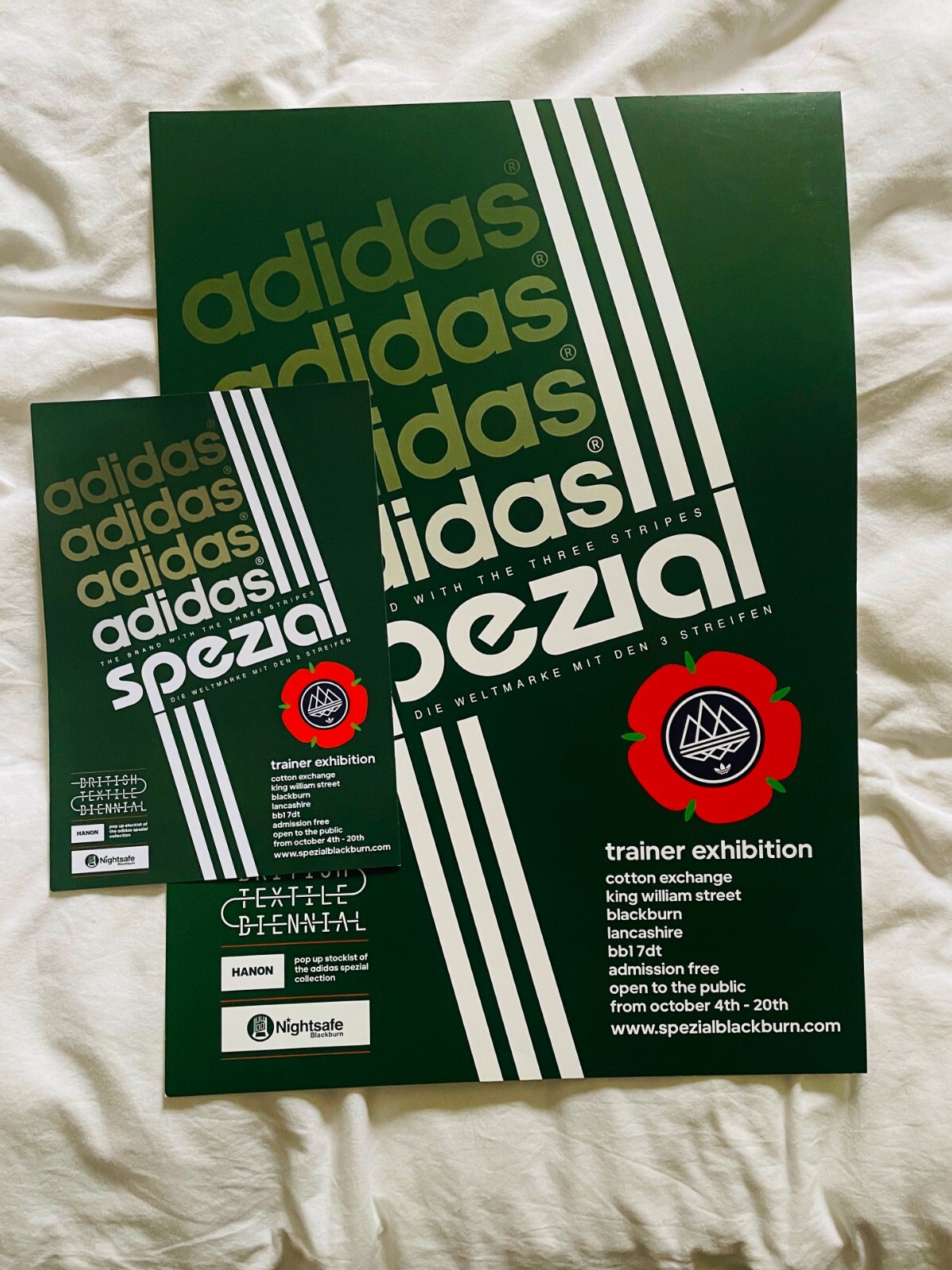Adidas Spezial Blackburn 2019 Exhibition Original Poster & Flyer prints