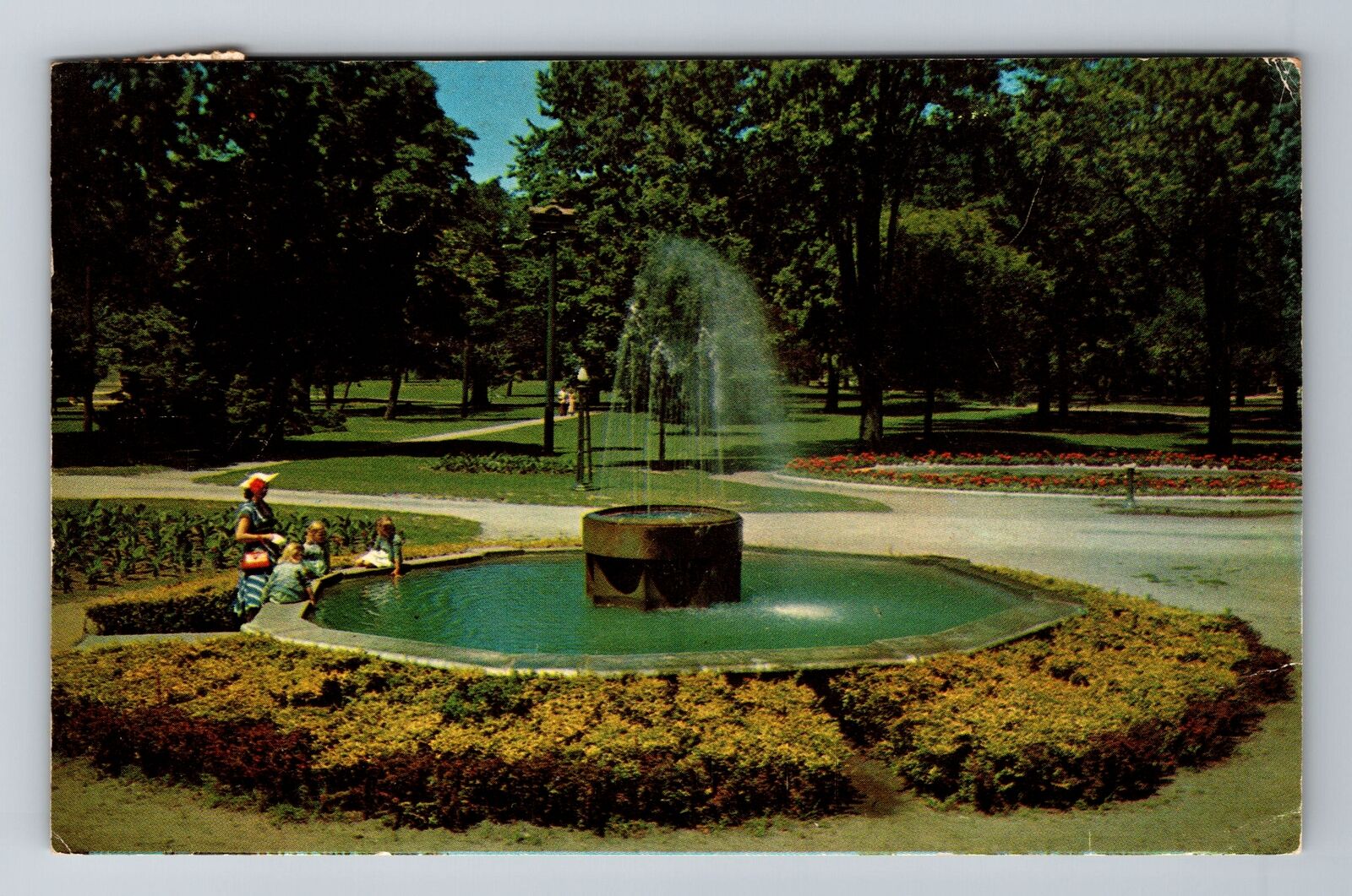 London ON-Ontario Canada, Victoria Park, Vintage c1969 Postcard