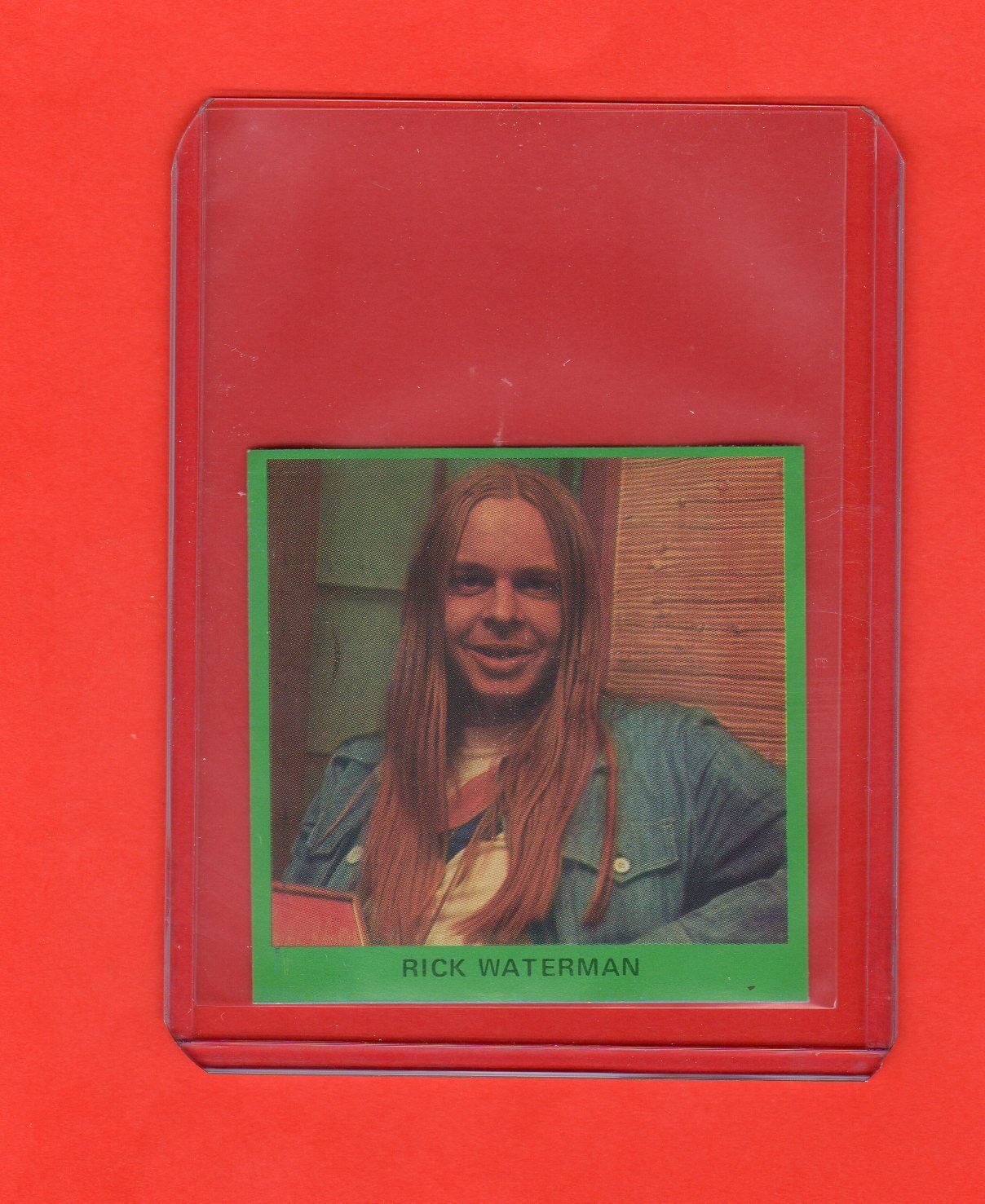 Rick Wakeman RC ? /Yes 1976 Pop's and Top's Portugal Very Rare 