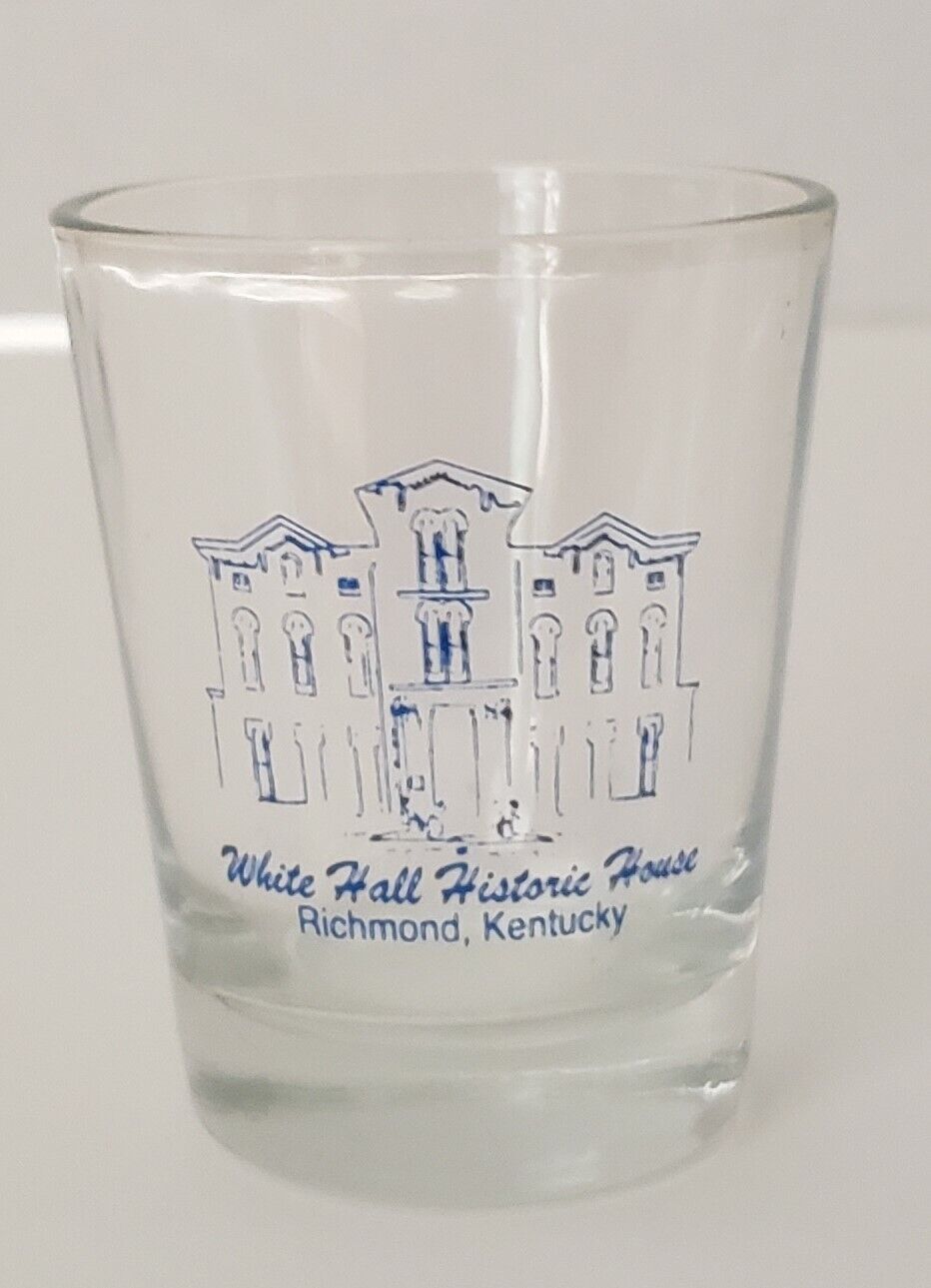 White Hall Historic House Richmond, Kentucky Short Shot Glass