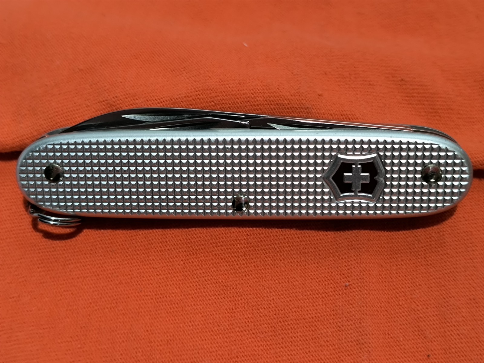New Victorinox 93mm Swiss Army Knife  PIONEER  Silver Alox, WITHOUT BOX