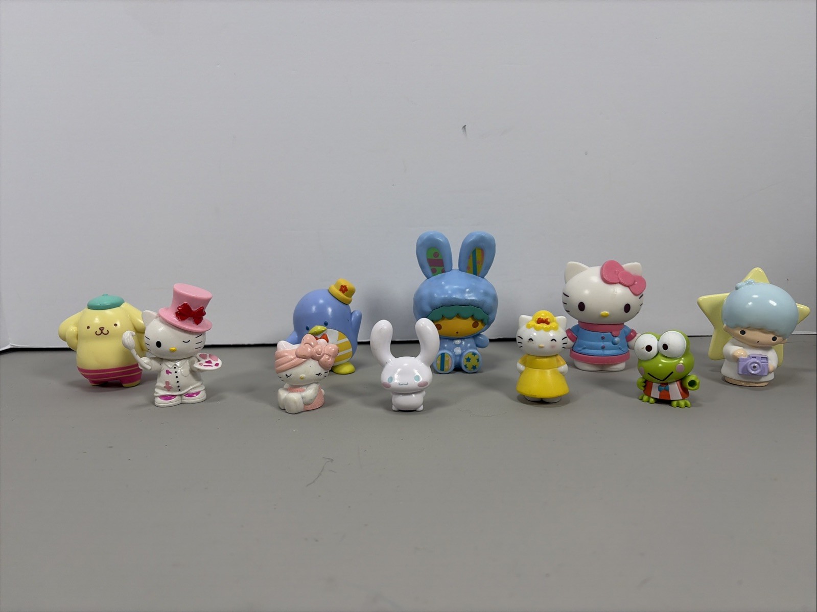 Sanrio Hello Kitty Mixed Figure Lot 10 Keroppi Pompompurin Little Twin Stars Sanrio Hello Kitty Mixed Figure Lot 10 Keroppi Pompompurin Little Twin Stars