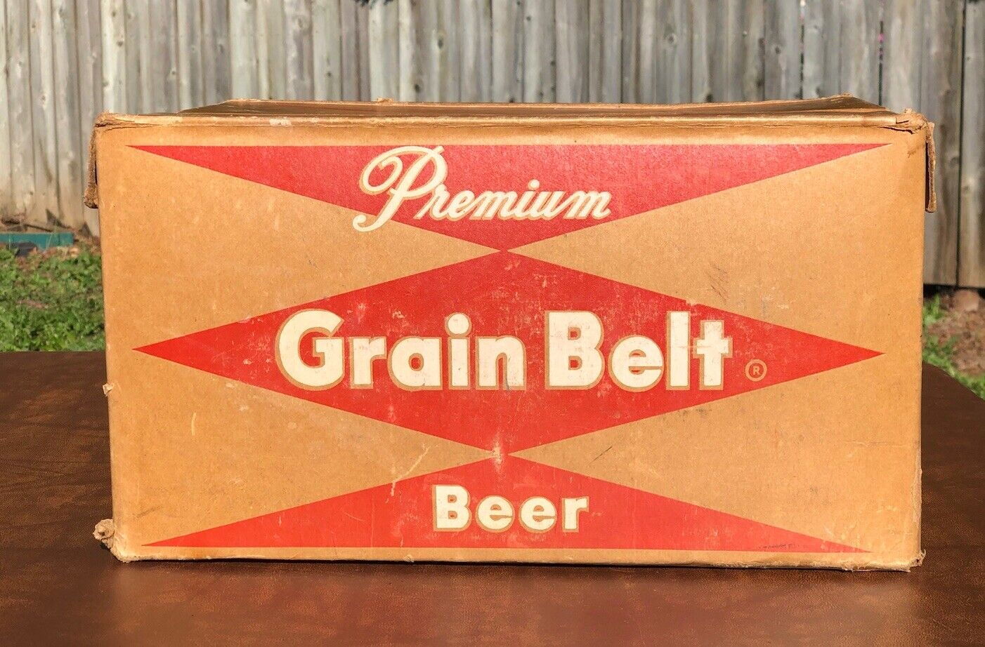 Vintage Grain Belt Premium Beer Box Cardboard 8 oz Bottles Minneapolis Minnesota