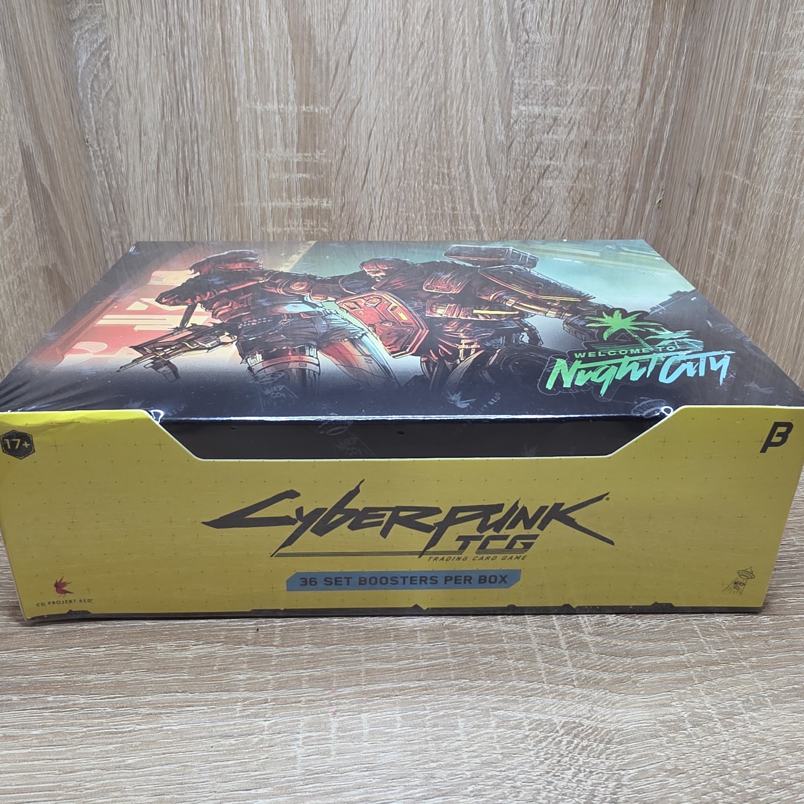 Cyberpunk TCG Welcome to the Night City Beta Booster Box  [36 packs]