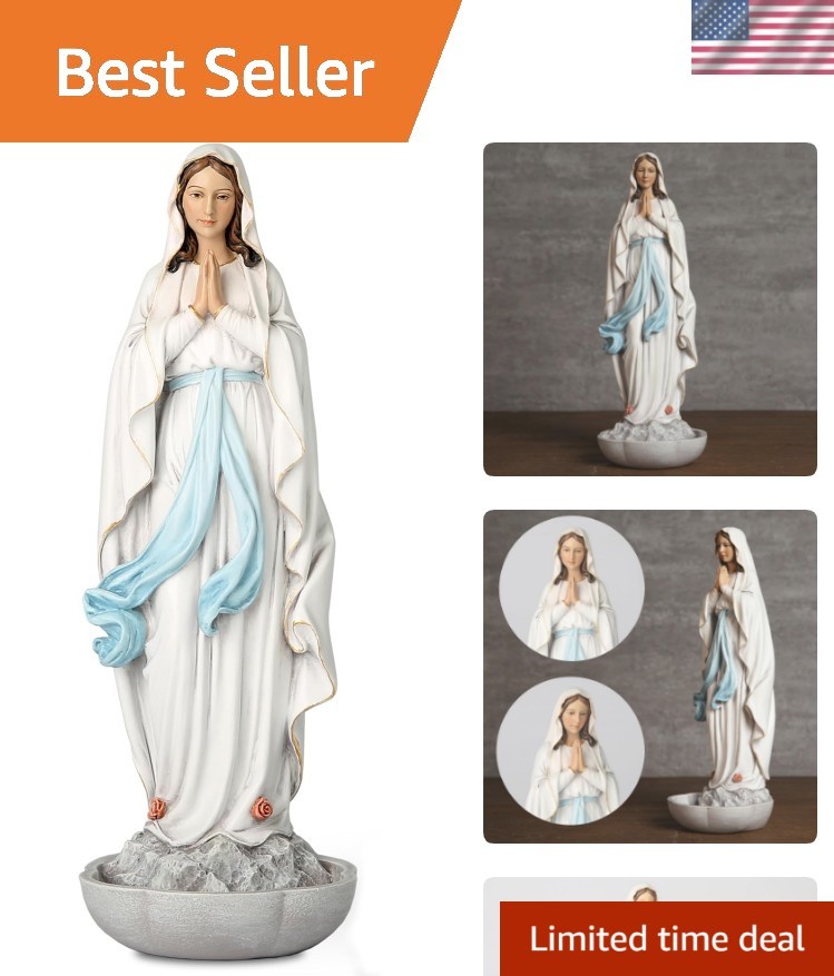 Exquisite Handcrafted Virgin Mary Statue - Perfect Gift for Catholic Occasions