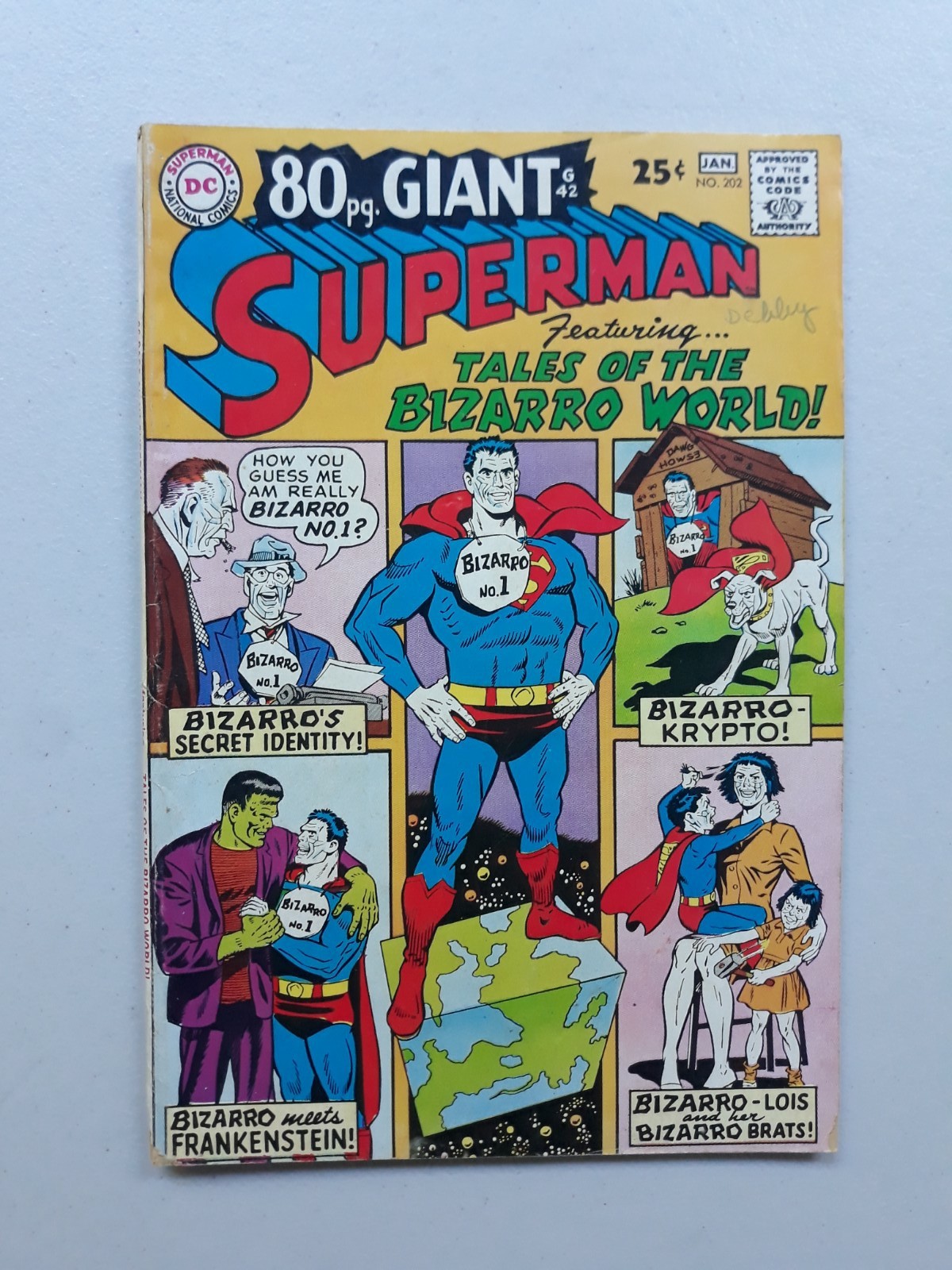 Superman 202 DC Comics 1967