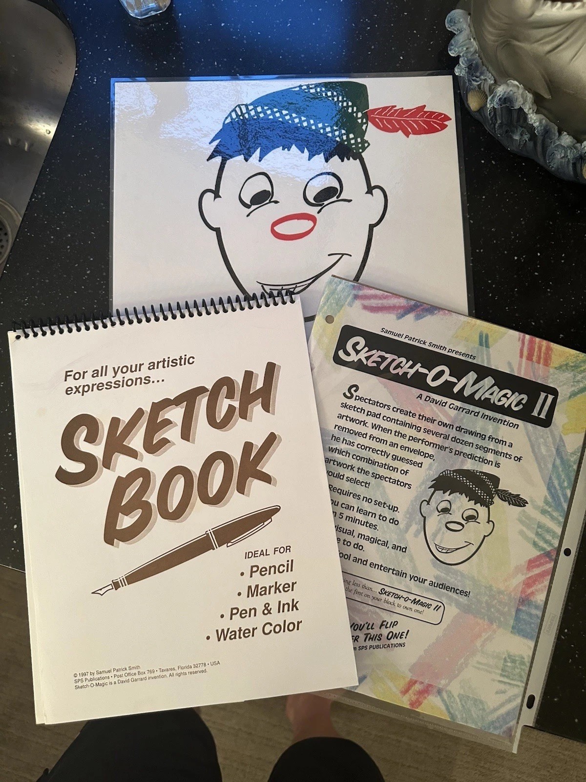 Sketch-O-Magic II Large Stage Size Magic Trick SPS 1997 David Garrard Very Nice