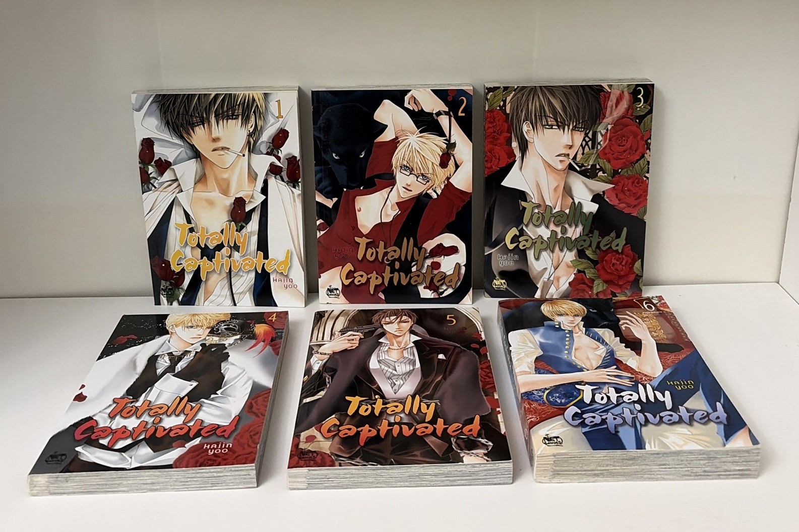Totally Captivated Vol 1-6 Complete Set English Manga Manhwa 1st Printing Totally Captivated Vol 1-6 Complete Set English Manga Manhwa 1st Printing