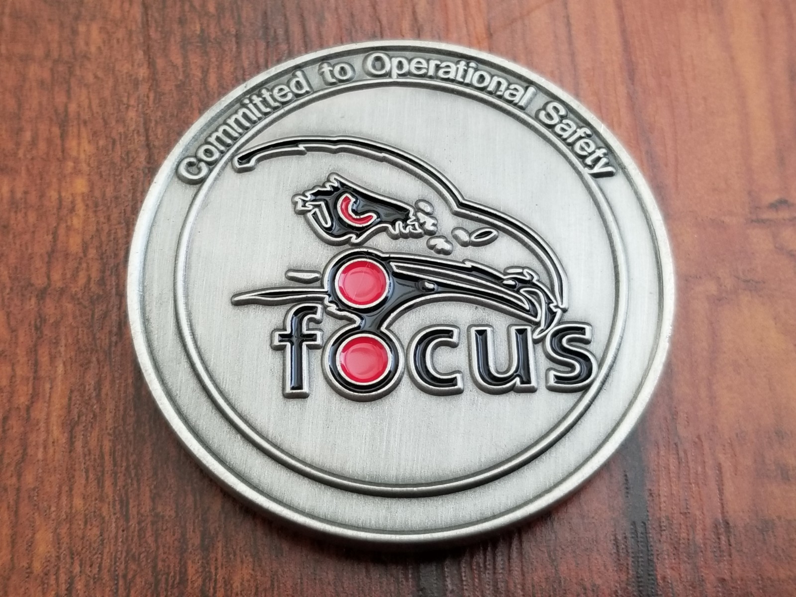 Focus - Amtrak Train Railroad - Challenge Coin Focus - Amtrak Train Railroad - Challenge Coin