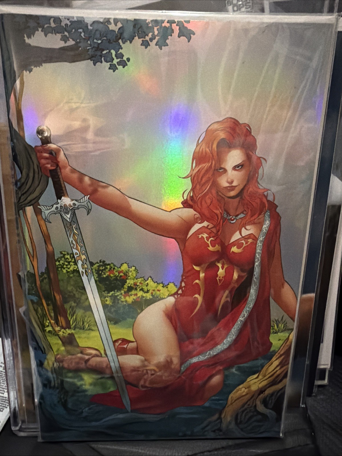 Zenescope 2025 Grimm Fairy Tales #99 Dark Mailbox Edition Foil Cover Limited Ed