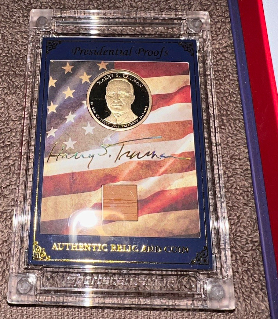 A Word From POTUS 2025 Presidential Proofs PP-HT33 Harry S Truman Relic Coin /76