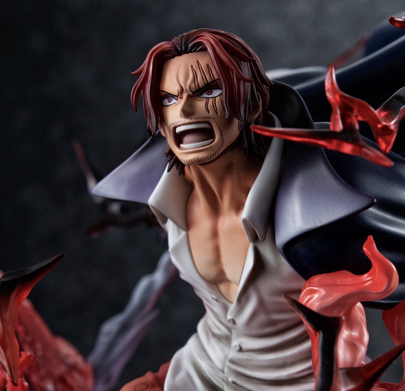 MegaHouse POP SA-MAXIMUM One Piece Red-Haired Shanks Divine Departure Figure