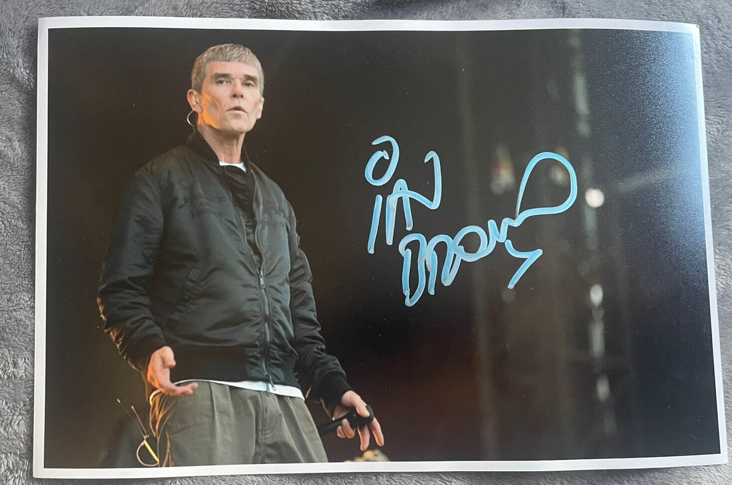 Ian Brown - The Stone Roses - Signed Photo 4