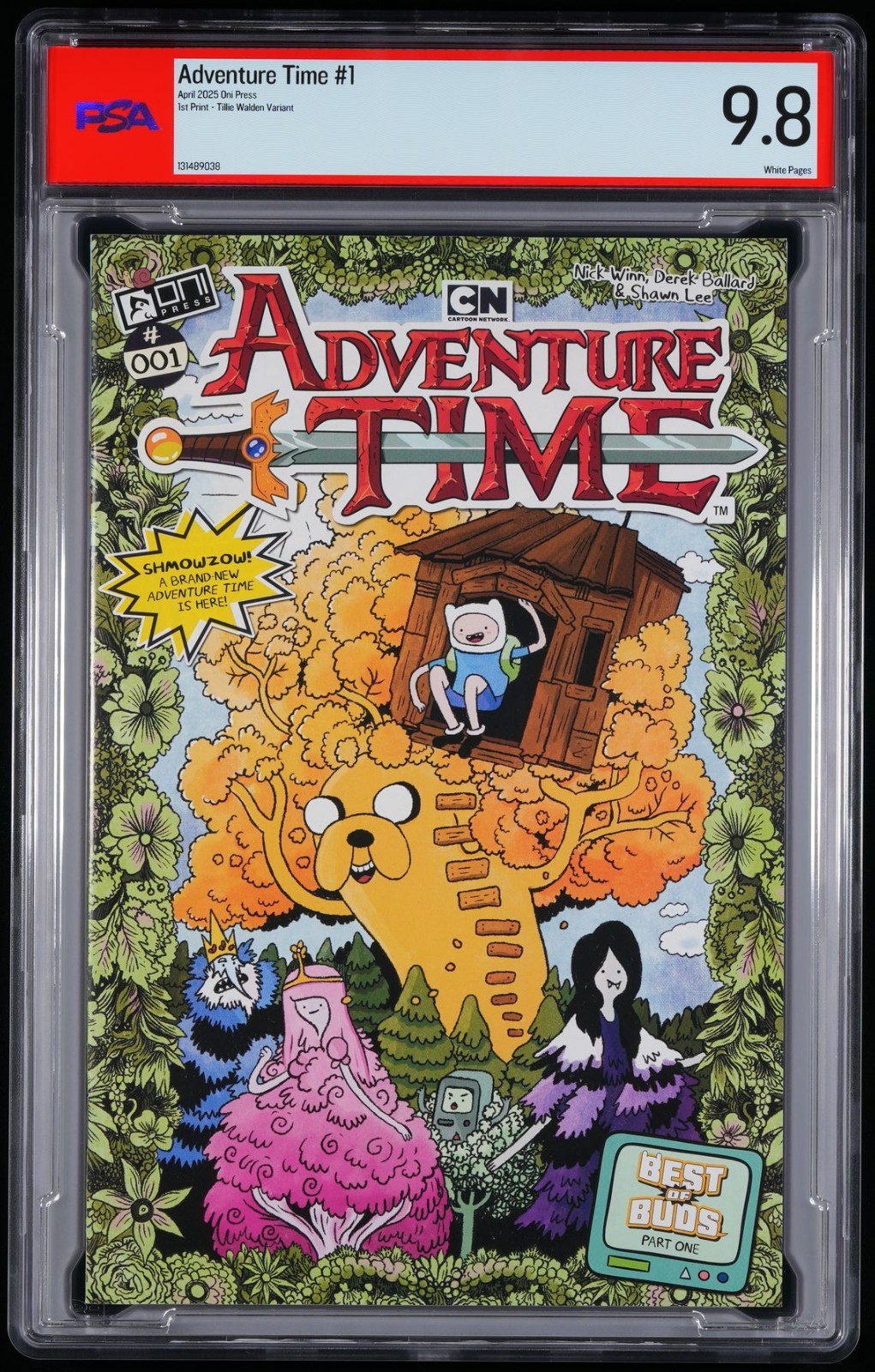 PSA ONI PRESS ADVENTURE TIME #1 APRIL 2025 1ST PRINTING TILLIE WALDEN VARIANT PSA ONI PRESS ADVENTURE TIME #1 APRIL 2025 1ST PRINTING TILLIE WALDEN VARIANT