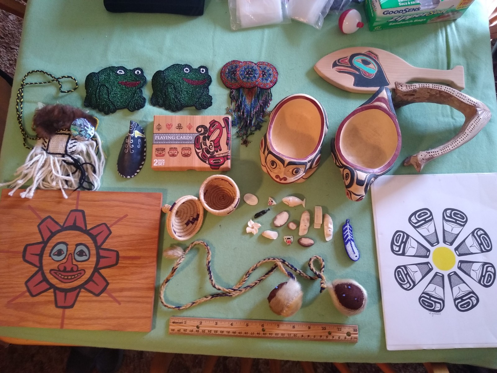 Vintage Native Alaskan Cultural Art.