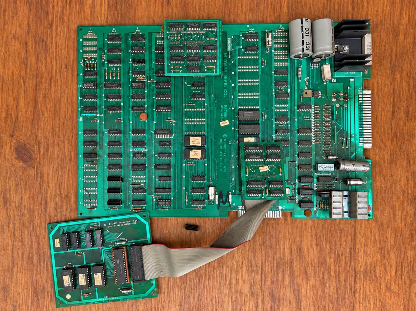 Original Bally Midway Ms. Pac-Man Arcade PCB Board Set A084-91415-B617 Untested