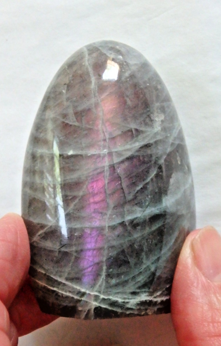 Beautiful  Labradorite   Free Form Purple Flash 97.1 grams