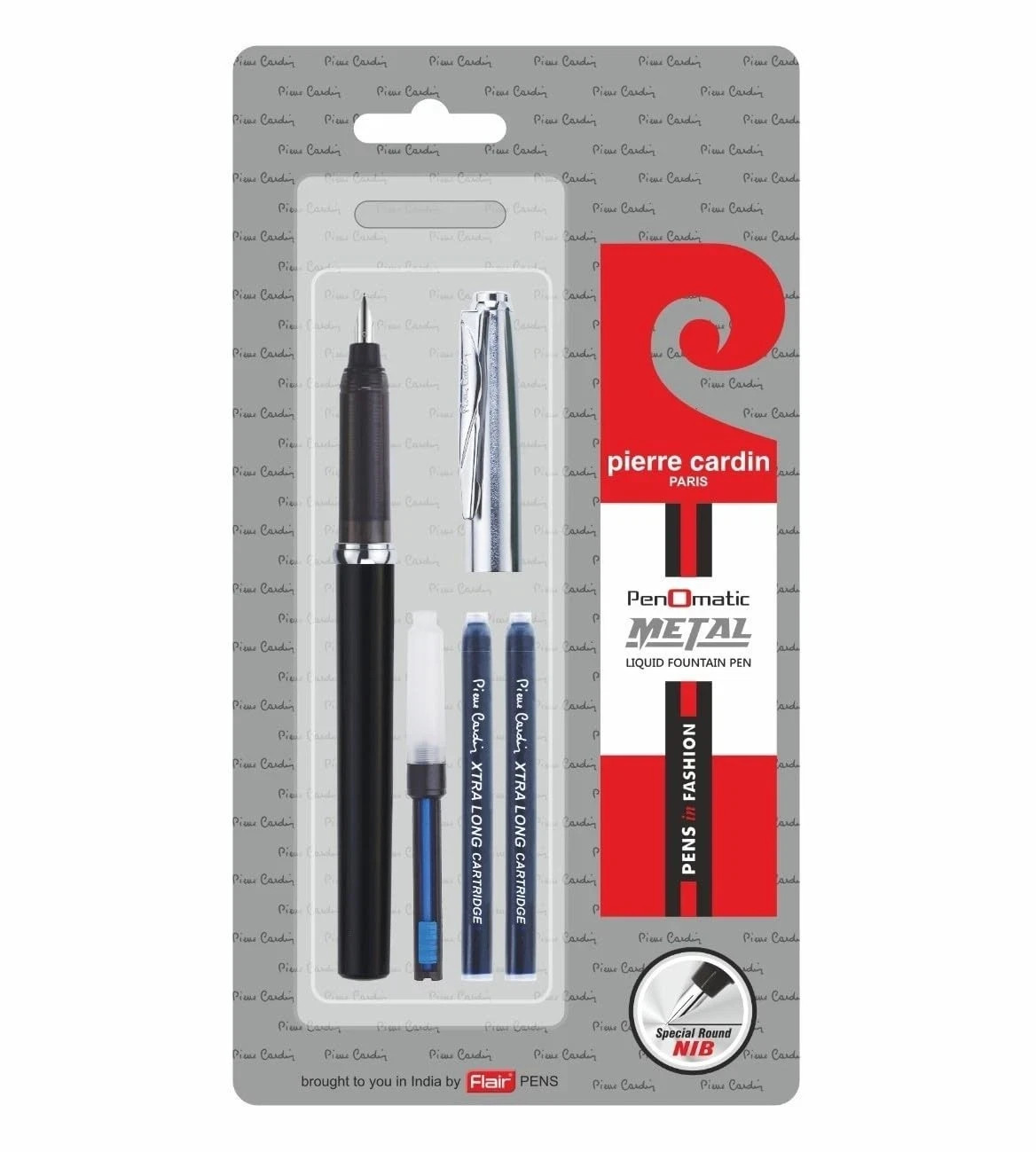 Pierre Cardin Penomatic Premium Fountain Pen Glossy Finish- Free DDP Ship to USA