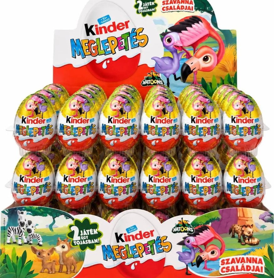 MEGA SET 24 X Kinder Surprise Natoons - Savanna Families Limited Edition