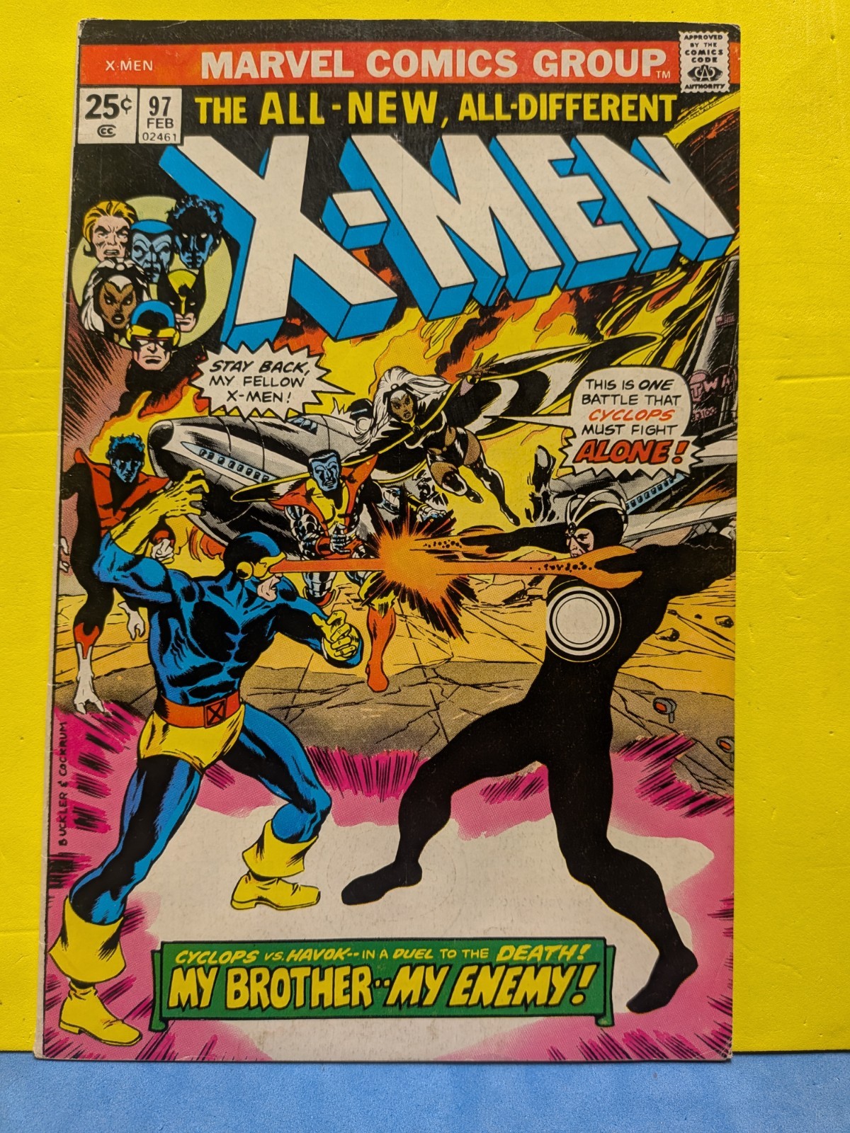 UNCANNY X-MEN #97 - 1976 - 1st app Lilandra KEY HOT VG+ In mylar, 2nd Eric Red UNCANNY X-MEN #97 - 1976 - 1st app Lilandra KEY HOT VG+ In mylar, 2nd Eric Red