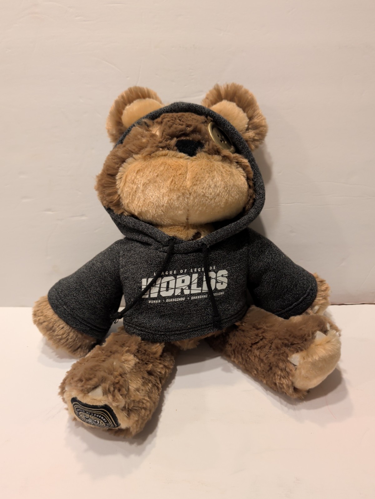 Riot Games League Of Legends Tibbers Plush Teddy Bear Button Eye Worlds 2017 Riot Games League Of Legends Tibbers Plush Teddy Bear Button Eye Worlds 2017