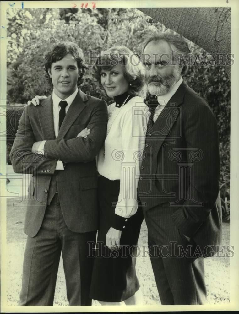 1983 Press Photo Actor Lee Montgomery & cast in \