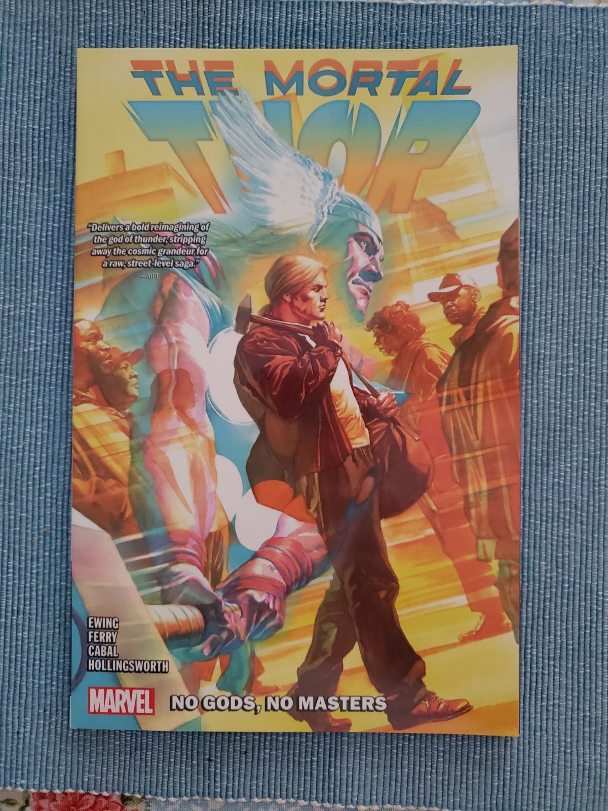 Mortal Thor Vol 1 No Gods No Masters TPB Al Ewing Pasqual Ferry Marvel Comics Mortal Thor Vol 1 No Gods No Masters TPB Al Ewing Pasqual Ferry Marvel Comics