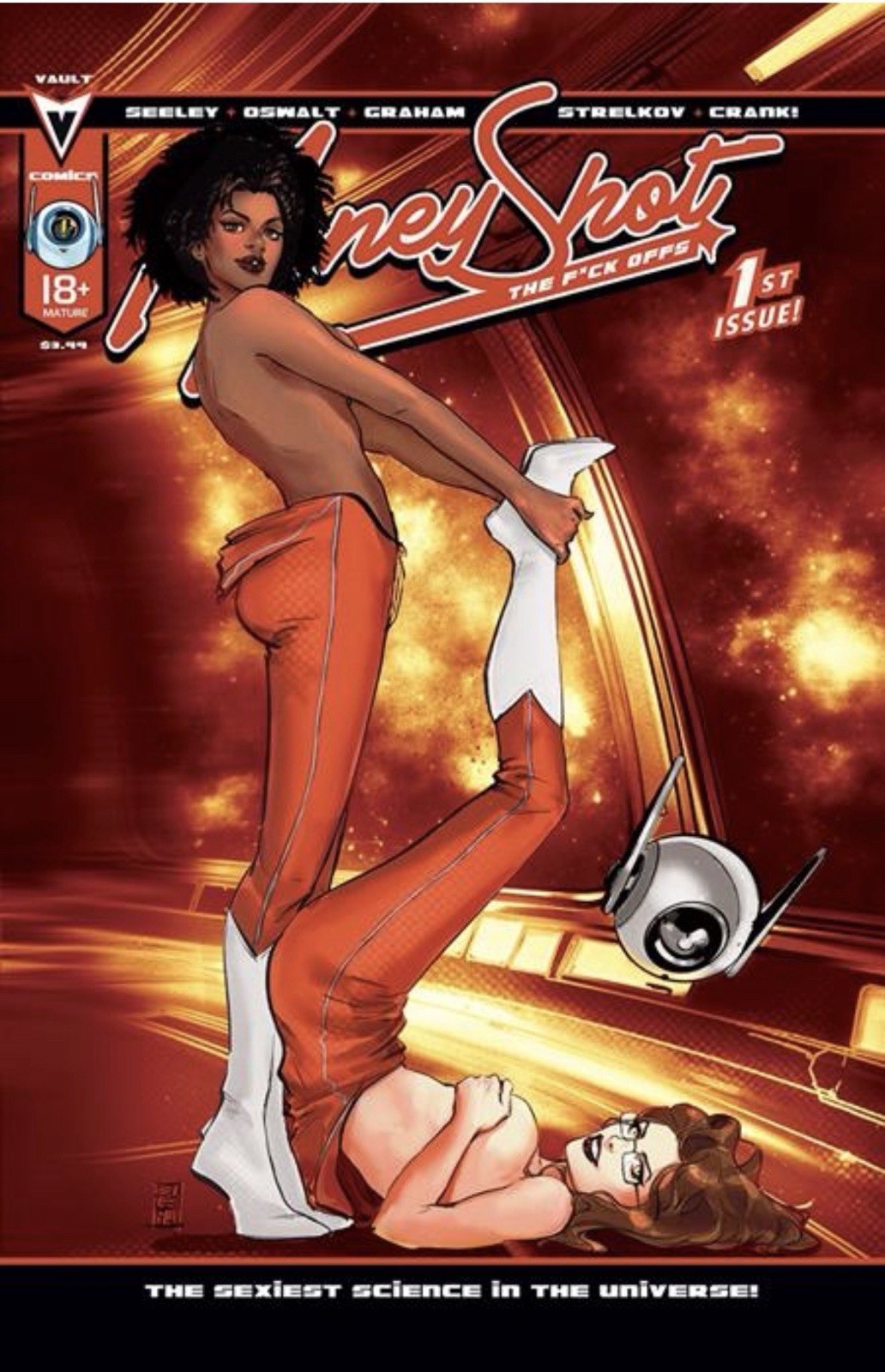 🔥 MONEY SHOT THE F*CKOFFS #1 2ND PTG ZULEMA SCOTTO 1:10 Ratio Variant Cvr B