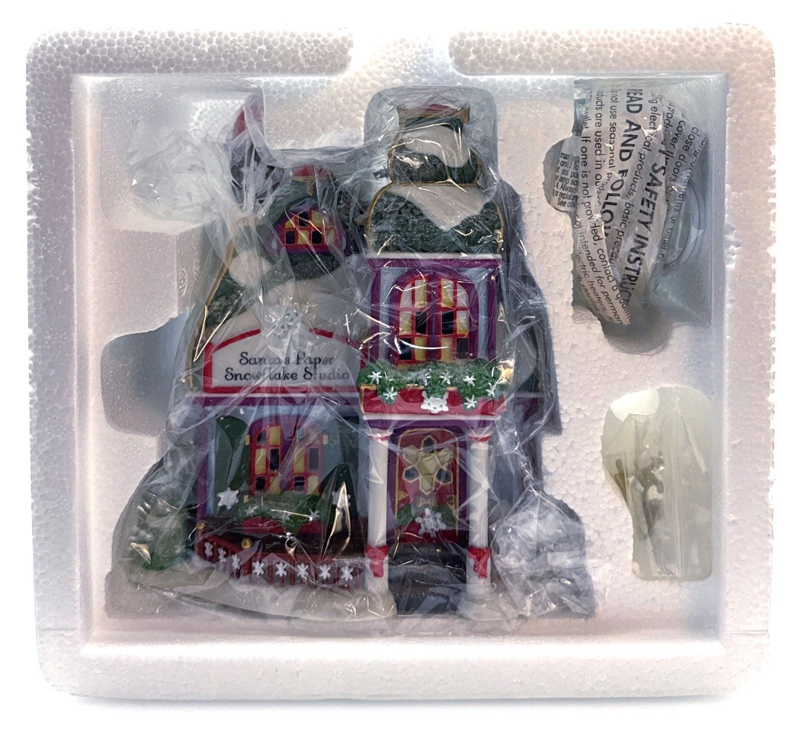 Dept 56 Santa\'s Paper Snowflake Studio 56956 S in CLAUS Special Edition New