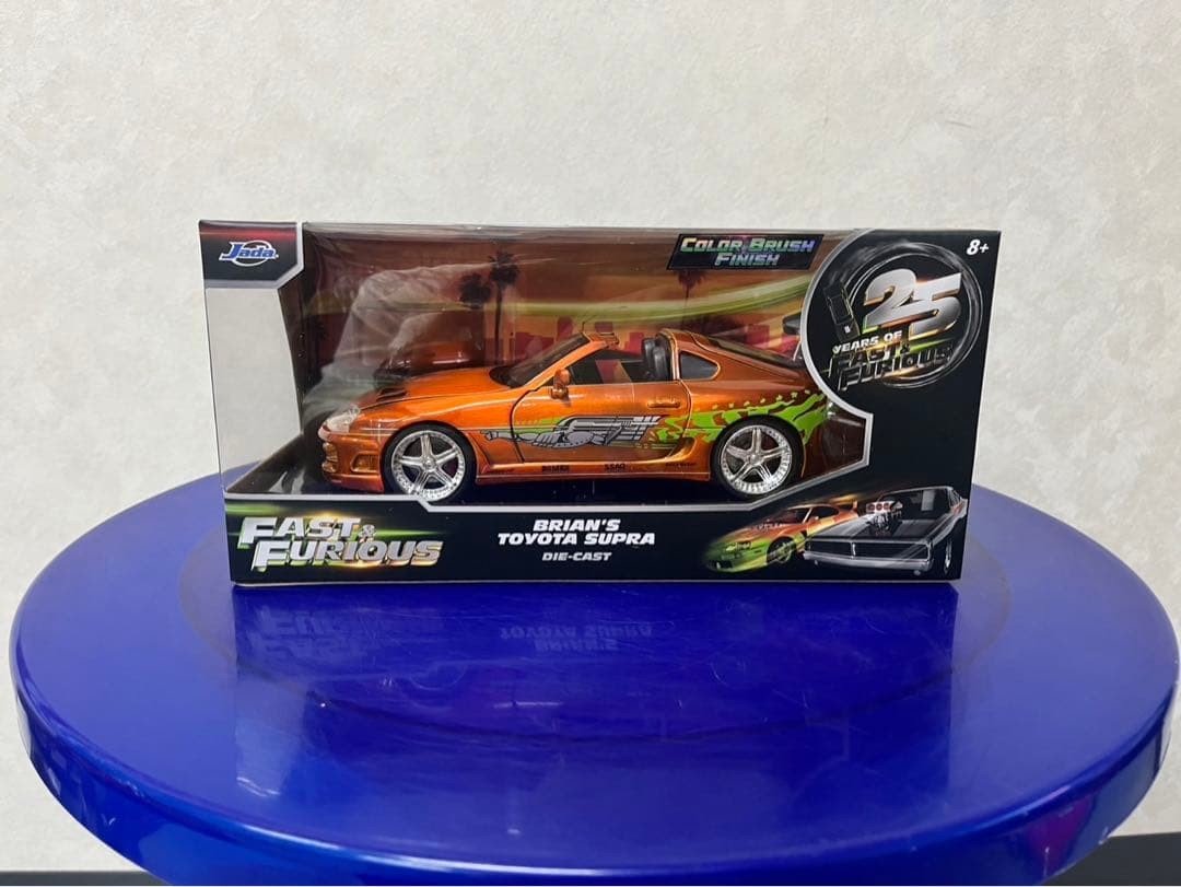 Jada Toys Fast & Furious Toyota Supra 1/24 Limited Glossy 25th [Age 13+]