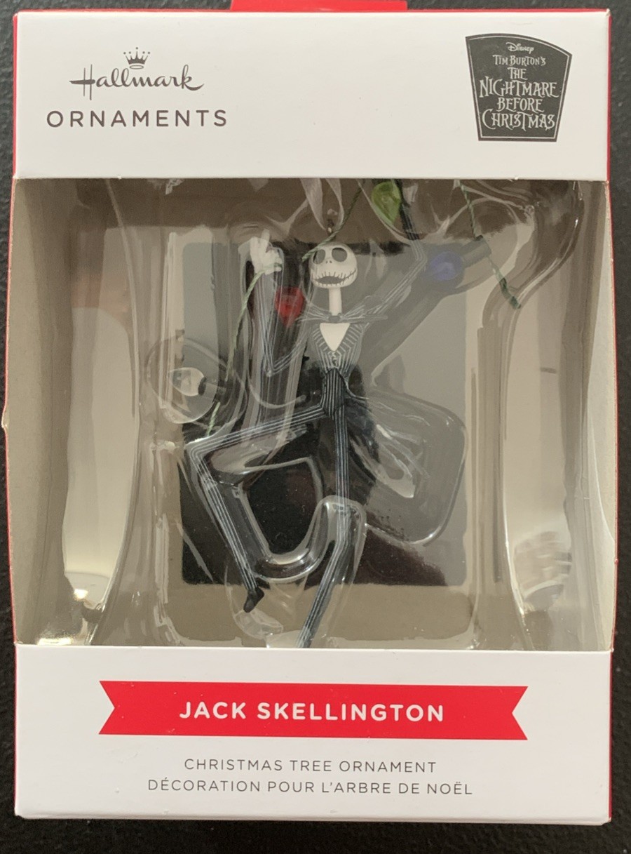 NIB - The Nightmare Before Christmas JACK SKELLINGTON w/Lights 2025 Hallmark