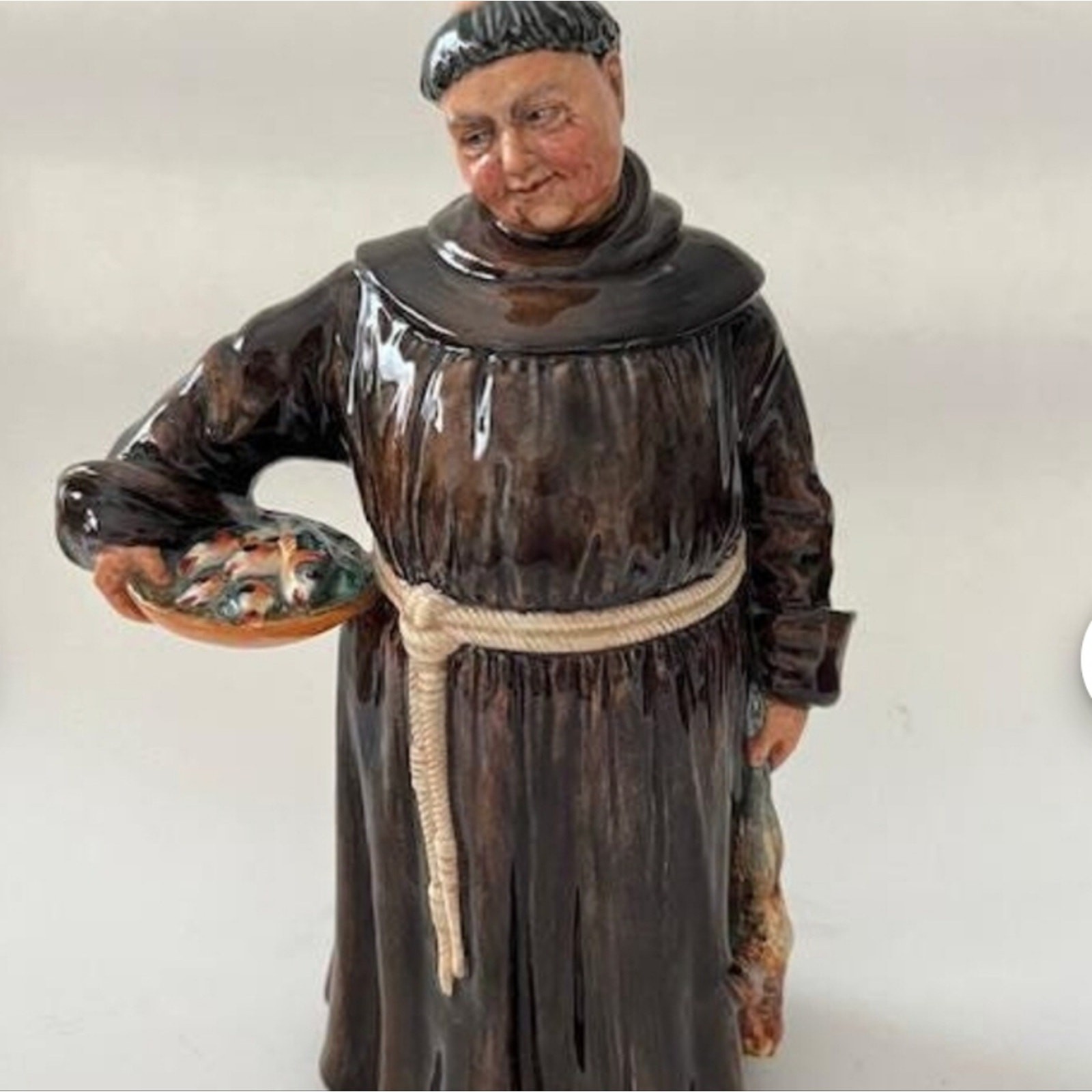 RARE Retired Royal Doulton Jovial MONK Figurine HN 2144 ~ Mint ~ Issued 1954