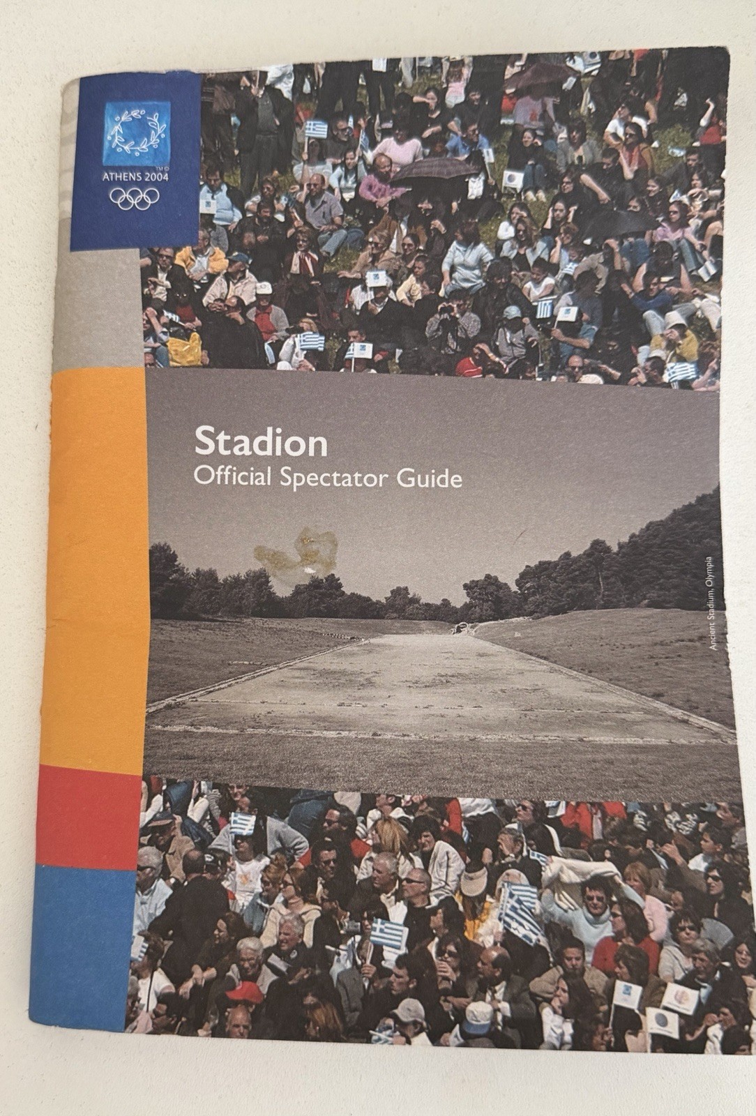 Athens 2004 Olympic Games Official Spectator Guide Stadium Book Greece ORIGINAL