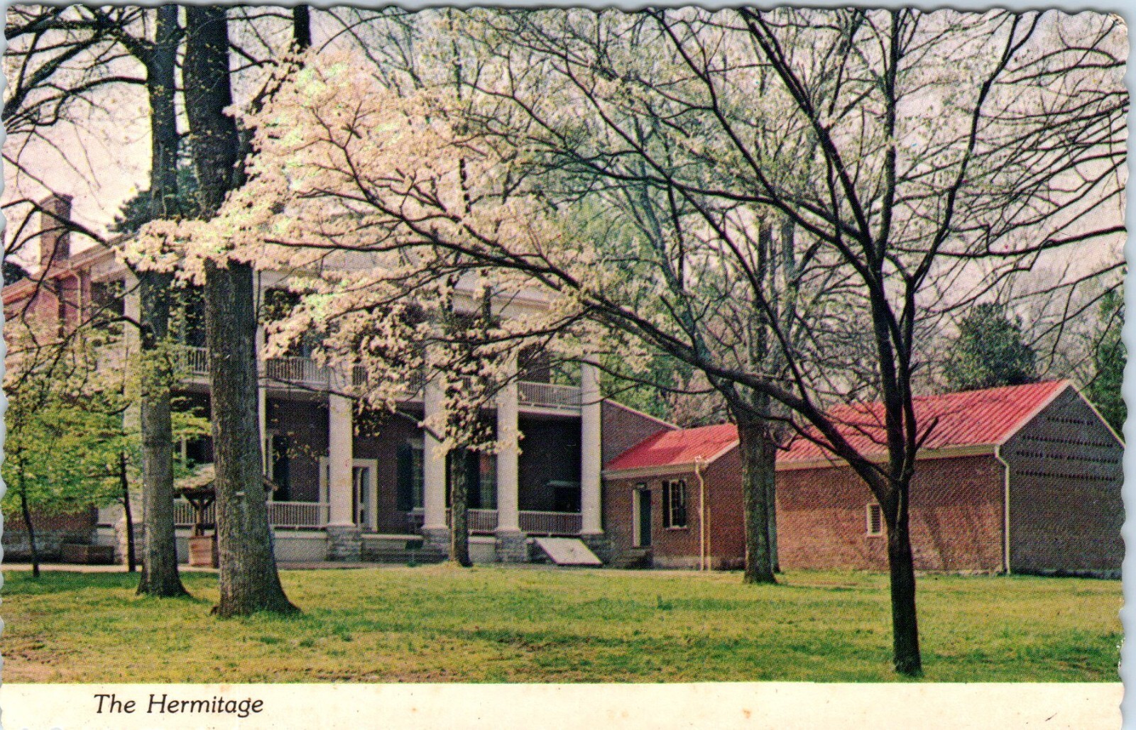 The Hermitage, Home of President Andrew Jackson, Nashville, Tennessee Postcard