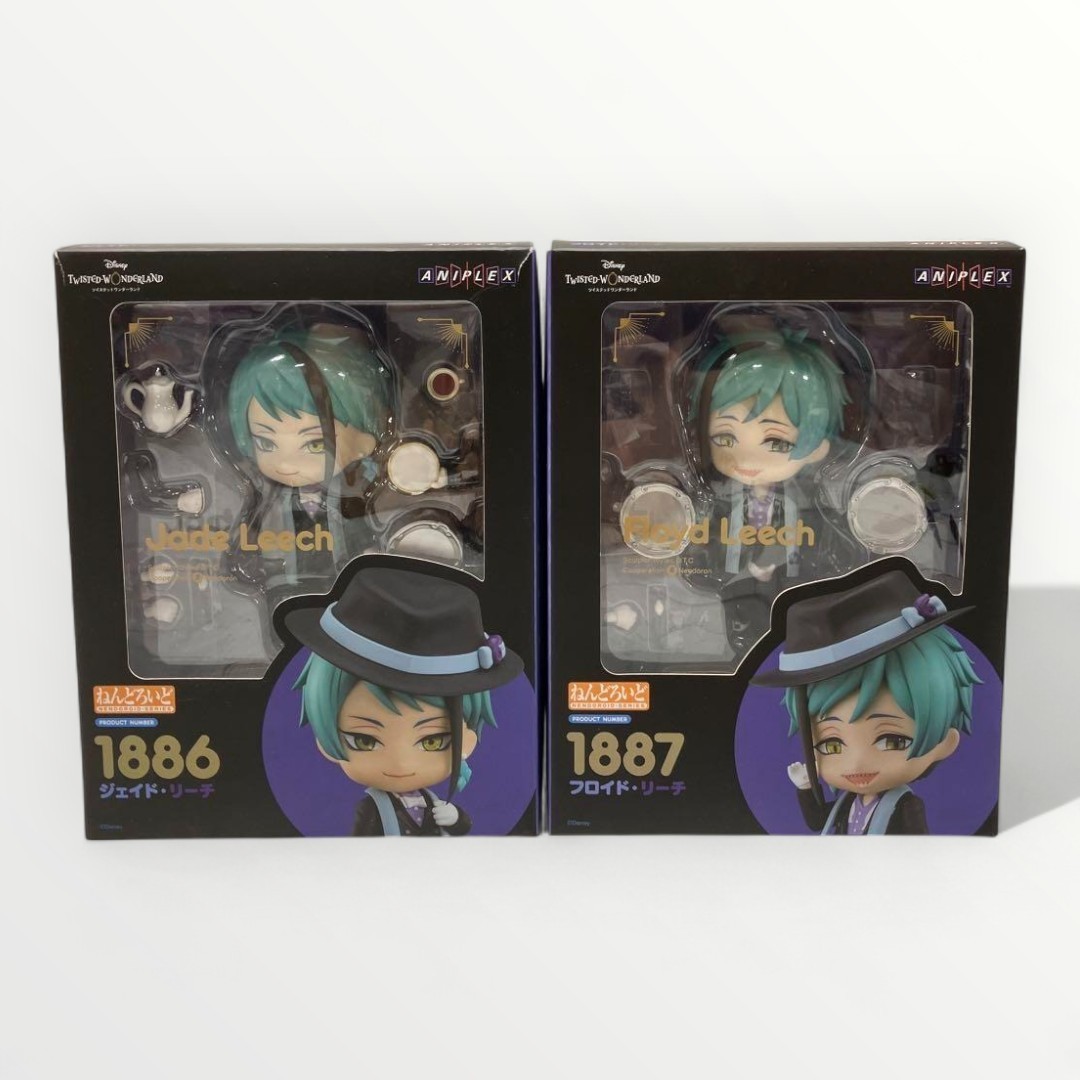 Nendoroid Disney Twisted Wonderland Jade Leech & Floyd Leech Japan