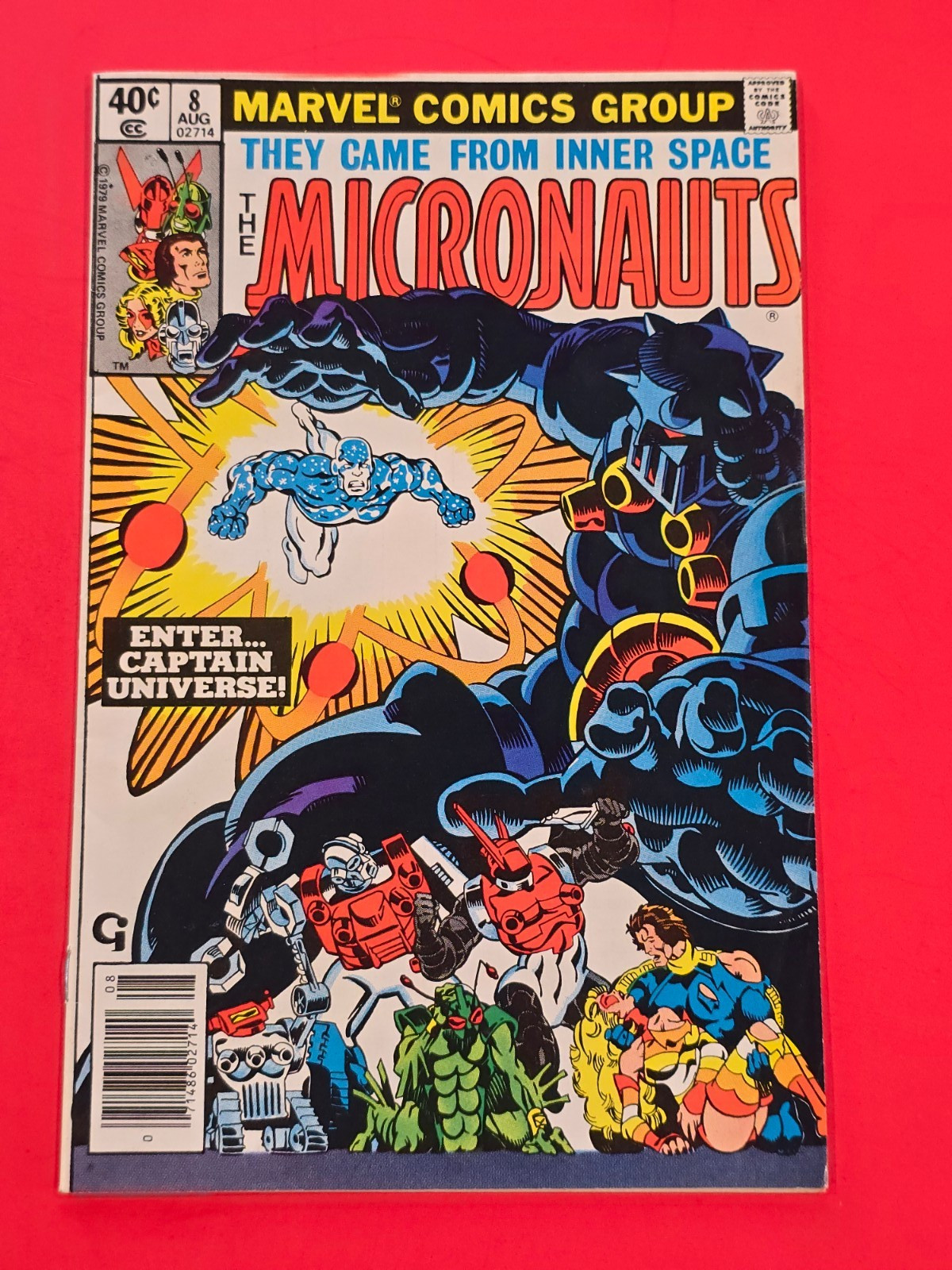 Micronauts #8 1979 Marvel Comics 1st Captain Universe Bill Mantlo Micronauts #8 1979 Marvel Comics 1st Captain Universe Bill Mantlo