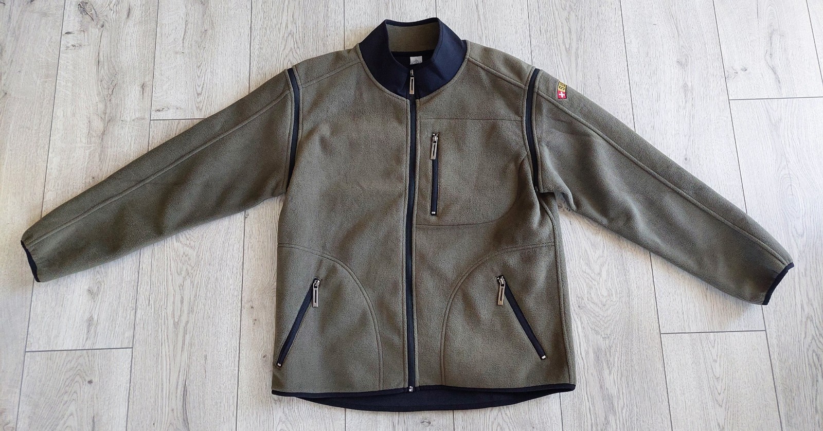 SUISSE Fleece Thermal Jacket, Transformer, 3rd layer, size L, new, Swiss Army