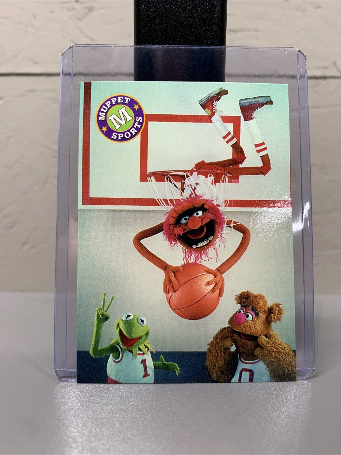 1993 Cardz Jim Henson's The Muppets Sports Extra Animal Team Hoopless Card #13