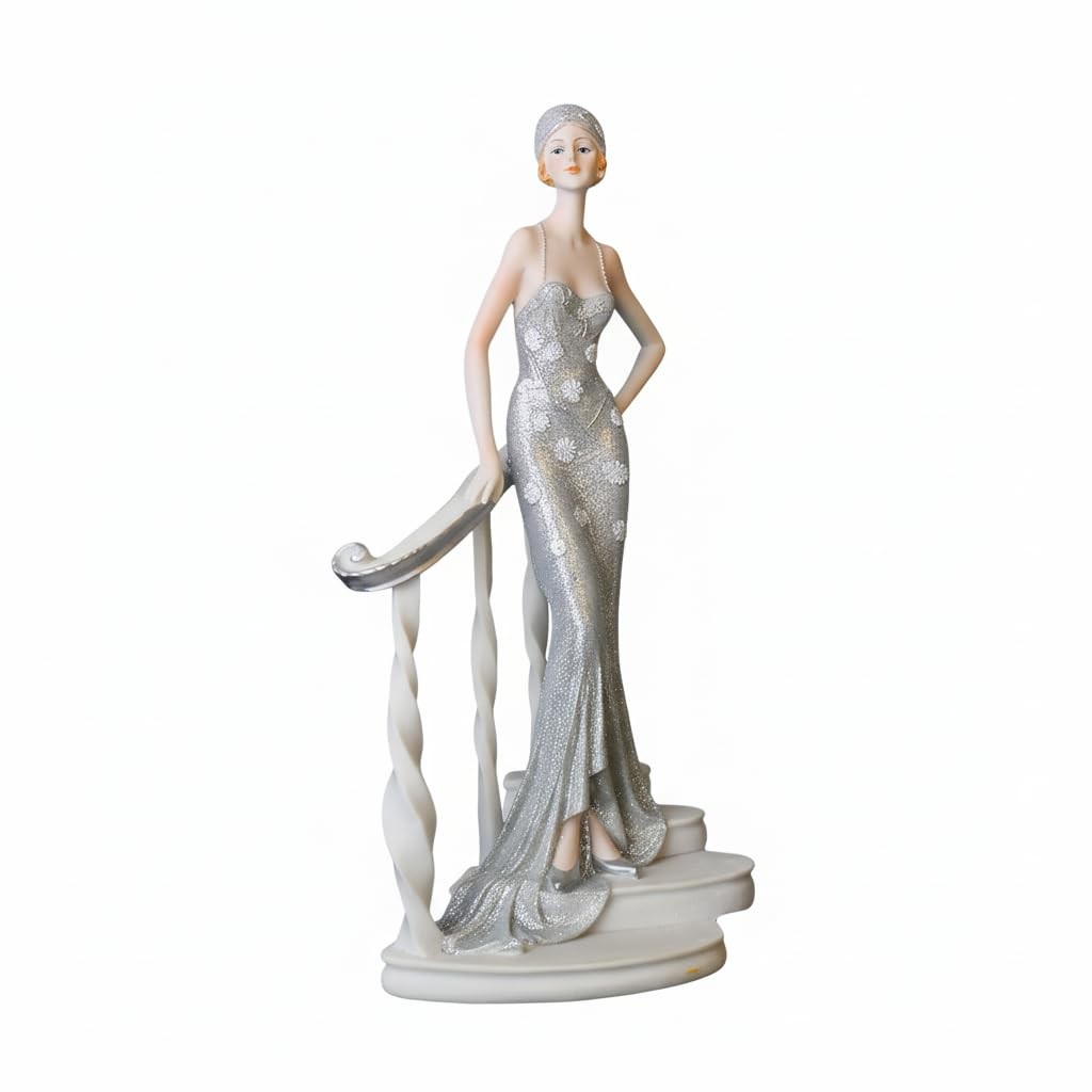 Comfy Hour Glamour Elegance Victorian Lady Resin Figurine, 9 Comfy Hour Glamour Elegance Victorian Lady Resin Figurine, 9