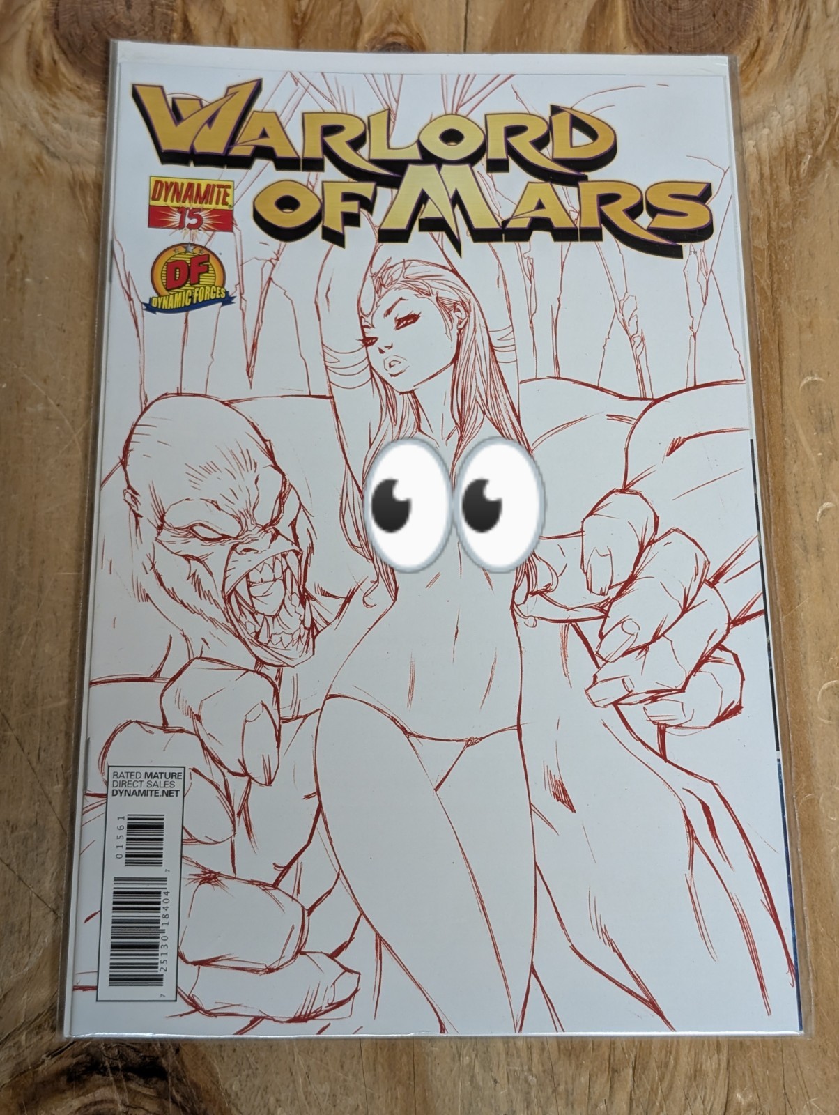 WARLORD OF MARS 15 RISQUÉ BLUE DEJAH THORIS