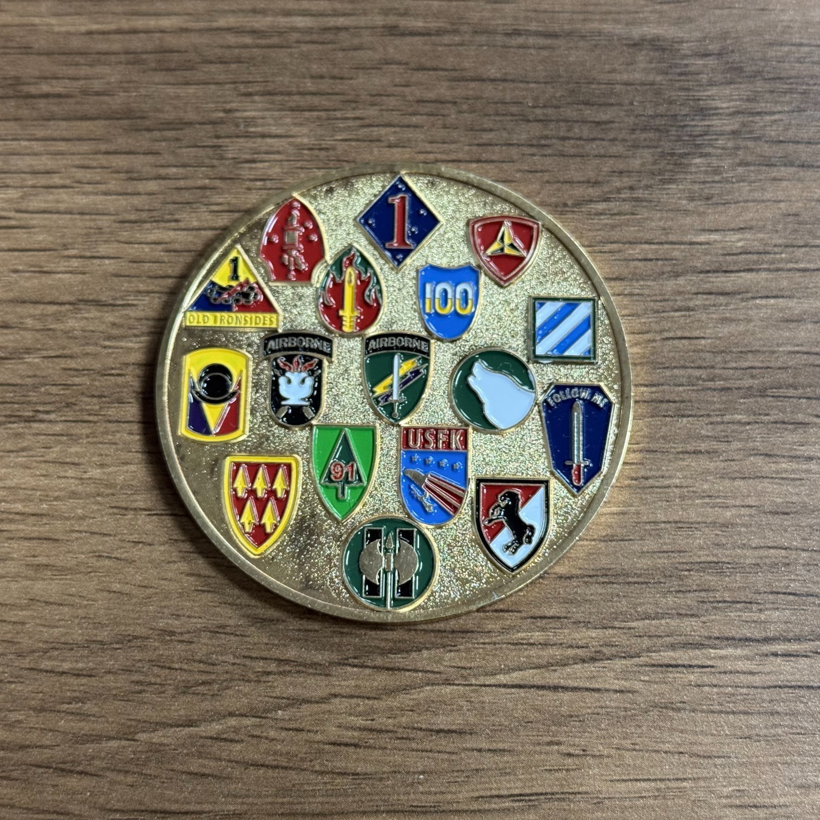 US Army Engineer Regiment Unit Insignia Challenge Coin  3#E