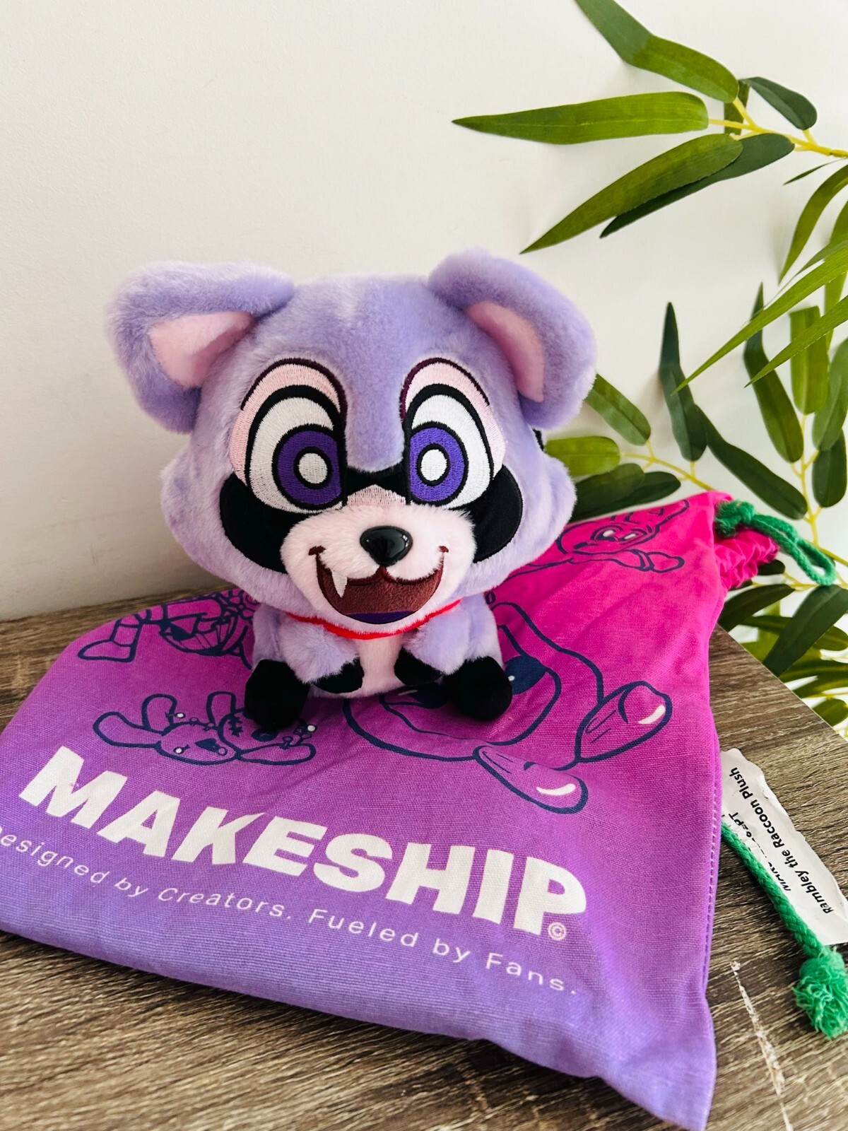 IN HAND Rambley the Raccoon Plush | Makeship | UniqueGeese | FREE EXPRESS POST