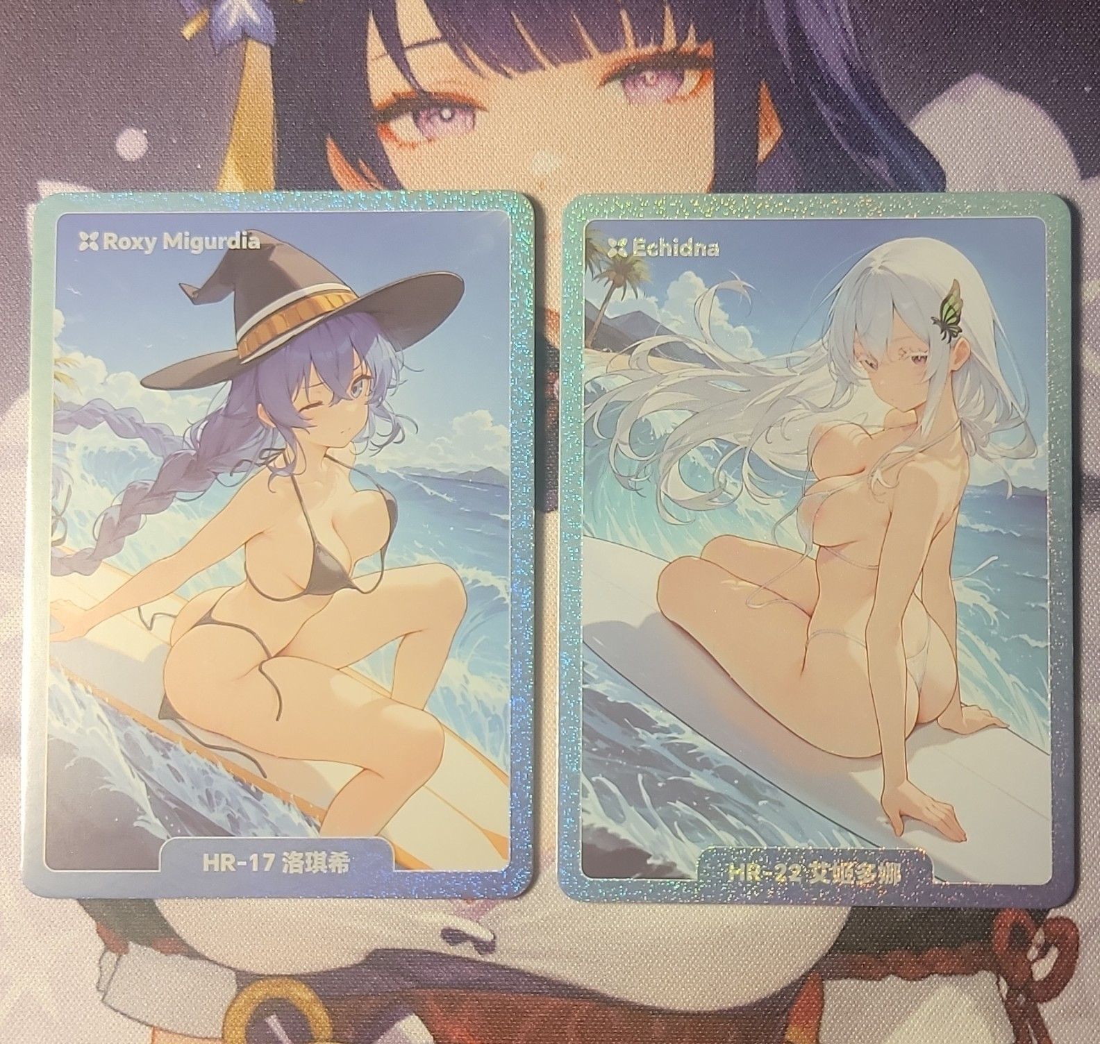 Roxy Migurdia, Echidna VD2 - WAIFUCard Lot (2)