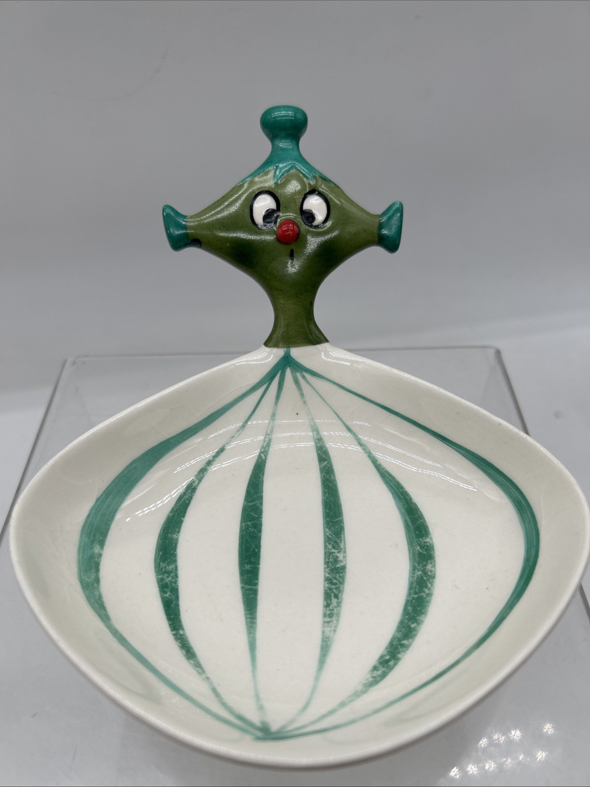 Holt Howard Rare Oscar Olives Smack Bowl Pixieware 1959 MCM No Repairs