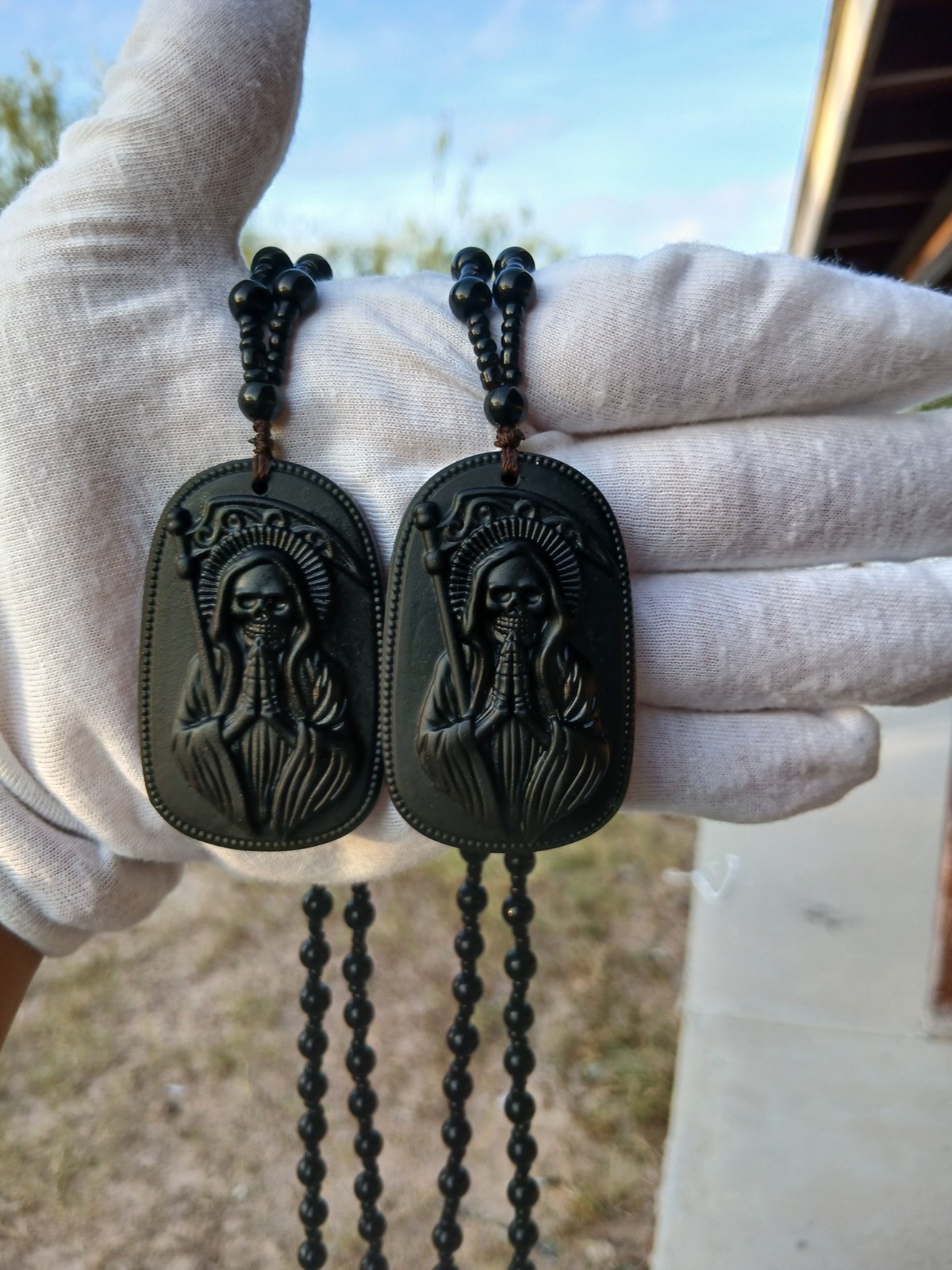Escapularios Bendecidos De La Santa Muerte