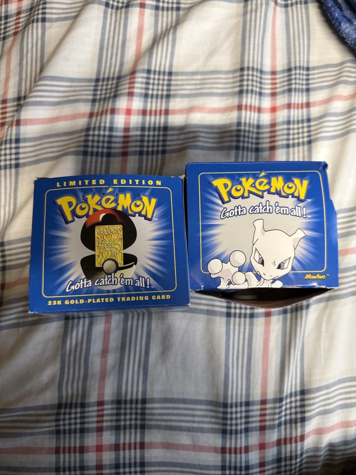 Two Pokémon 23k Gold Plated Mewtwo Burger King 1999 Sealed Pokéball Trading Card Two Pokémon 23k Gold Plated Mewtwo Burger King 1999 Sealed Pokéball Trading Card