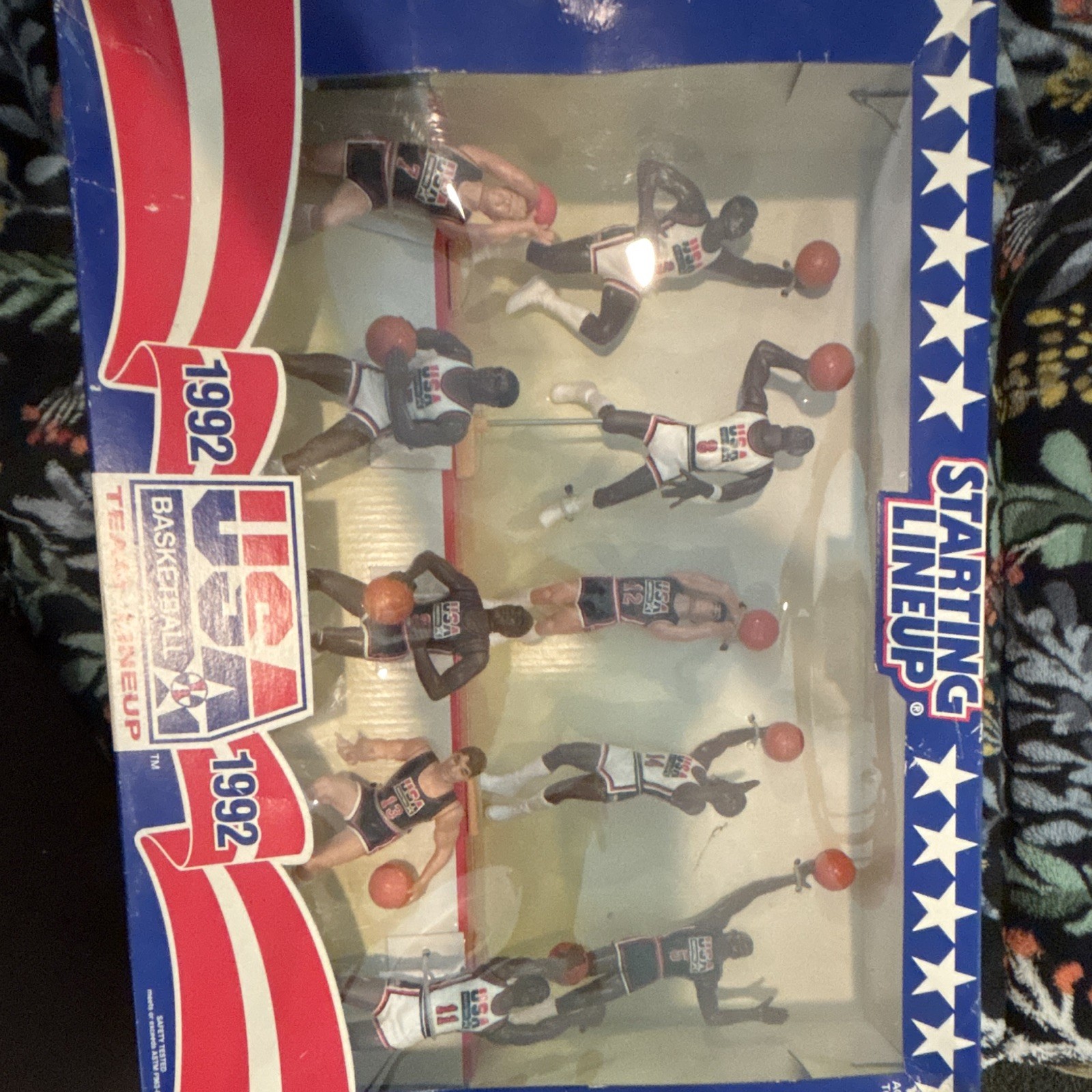 Starting Lineup USA Basketball Team 1992 8-Figure Set Original Unopened