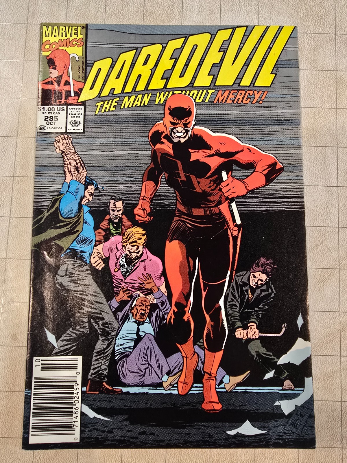 Daredevil Vol 1. Issue #285 Marvel Comics 1st app of Nyla Skin 