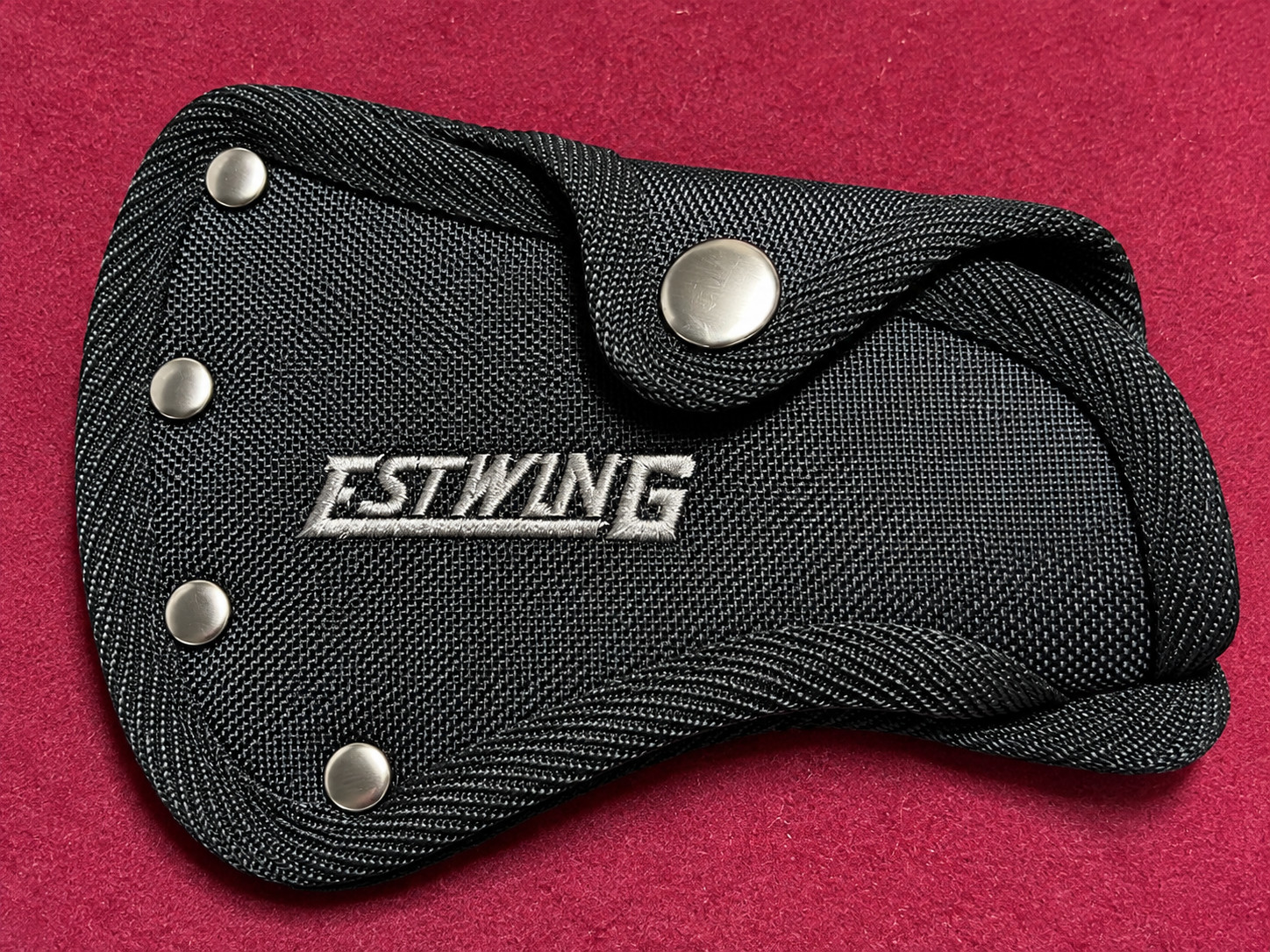 New Estwing Black Sportsman’s Sheath NO.25 Camper hatchet sheath. E14A